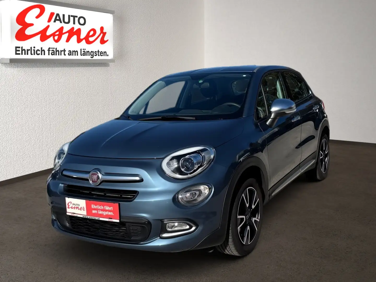 Fiat 500X 1.6 E-torQ Mirror BiXenon Kam. LM PDC Xenon Blau - 2