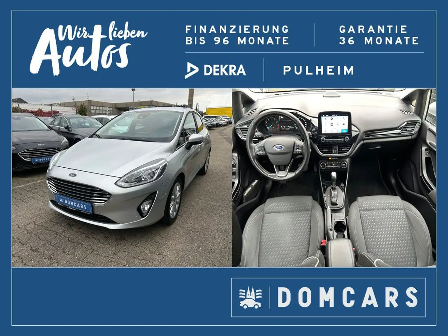 Ford Fiesta Titanium/NAVI/KAMERA/ALU/GARANTIE/PDC/ Argent - 1
