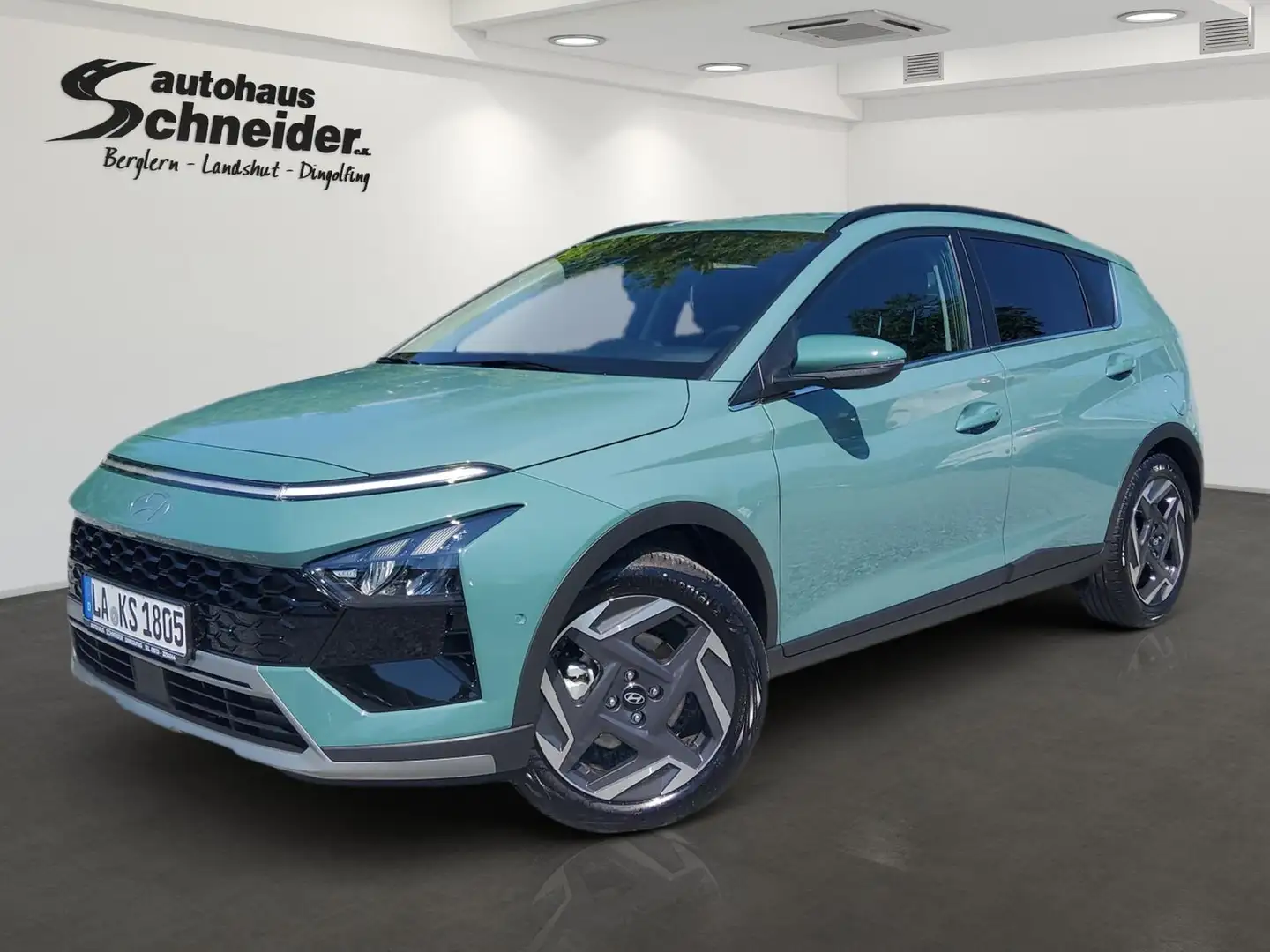 Hyundai BAYON 1.0 TGDi 7DCT PRIME NAVI/LED/DAB/SMART KEY Grün - 1