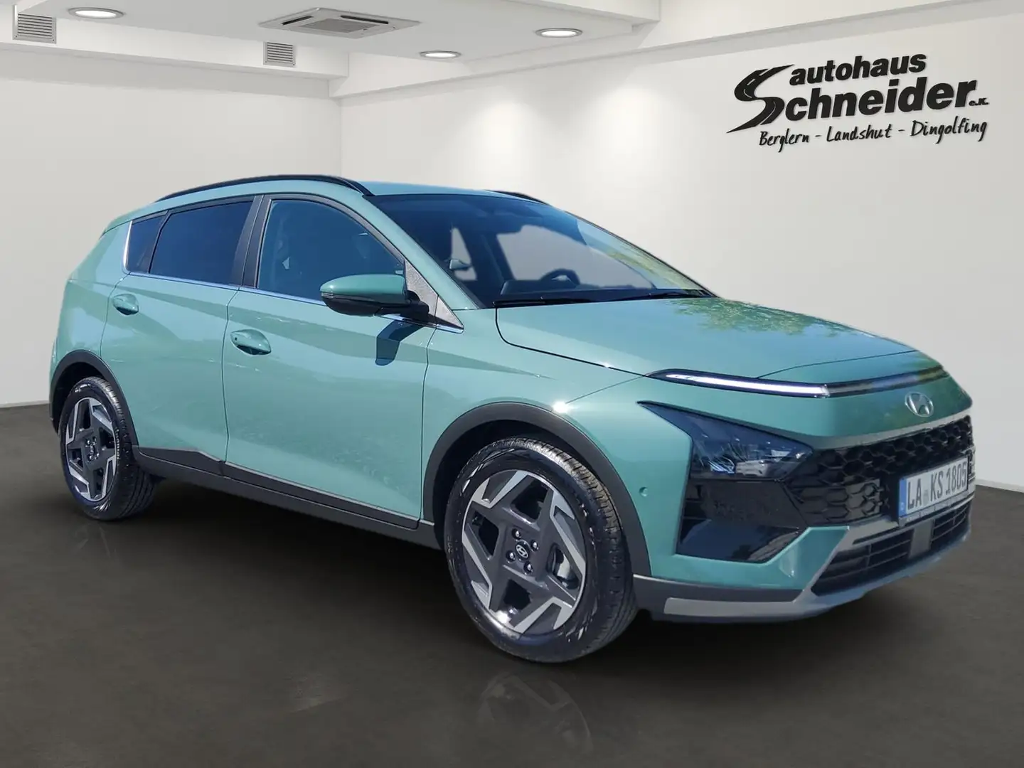 Hyundai BAYON 1.0 TGDi 7DCT PRIME NAVI/LED/DAB/SMART KEY Grün - 2