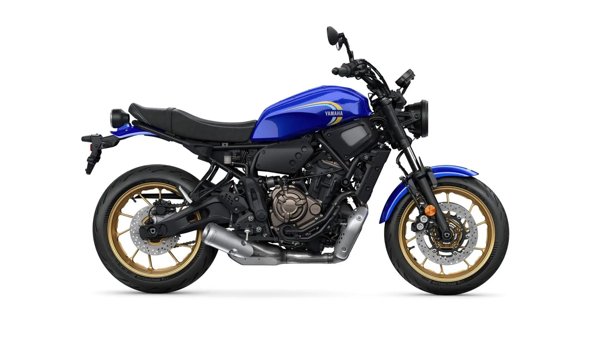 Yamaha XSR 700 Bleu - 1