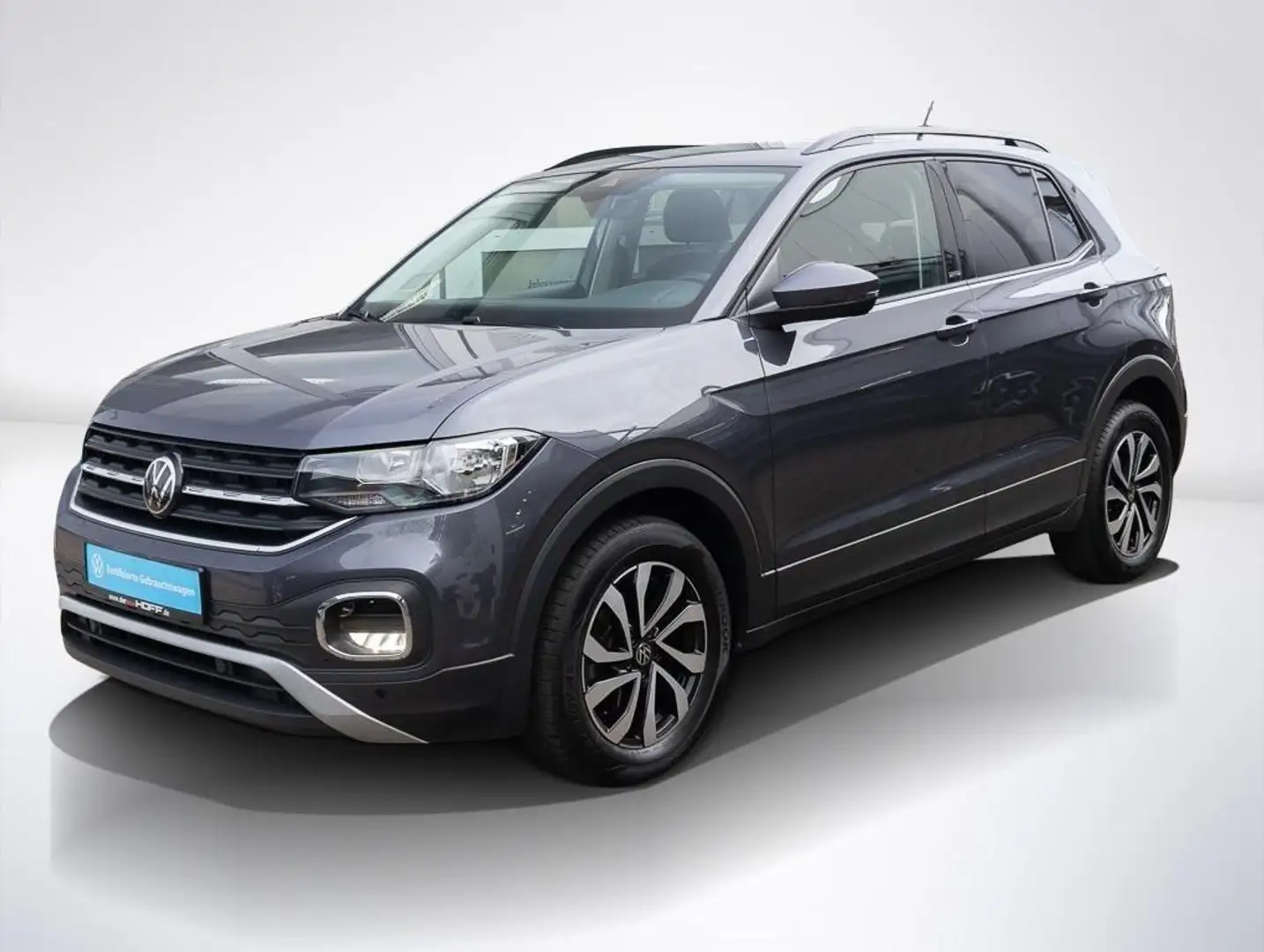 Volkswagen T-Cross 1.0 TSI Active Navi App-Con. ACC Gris - 1