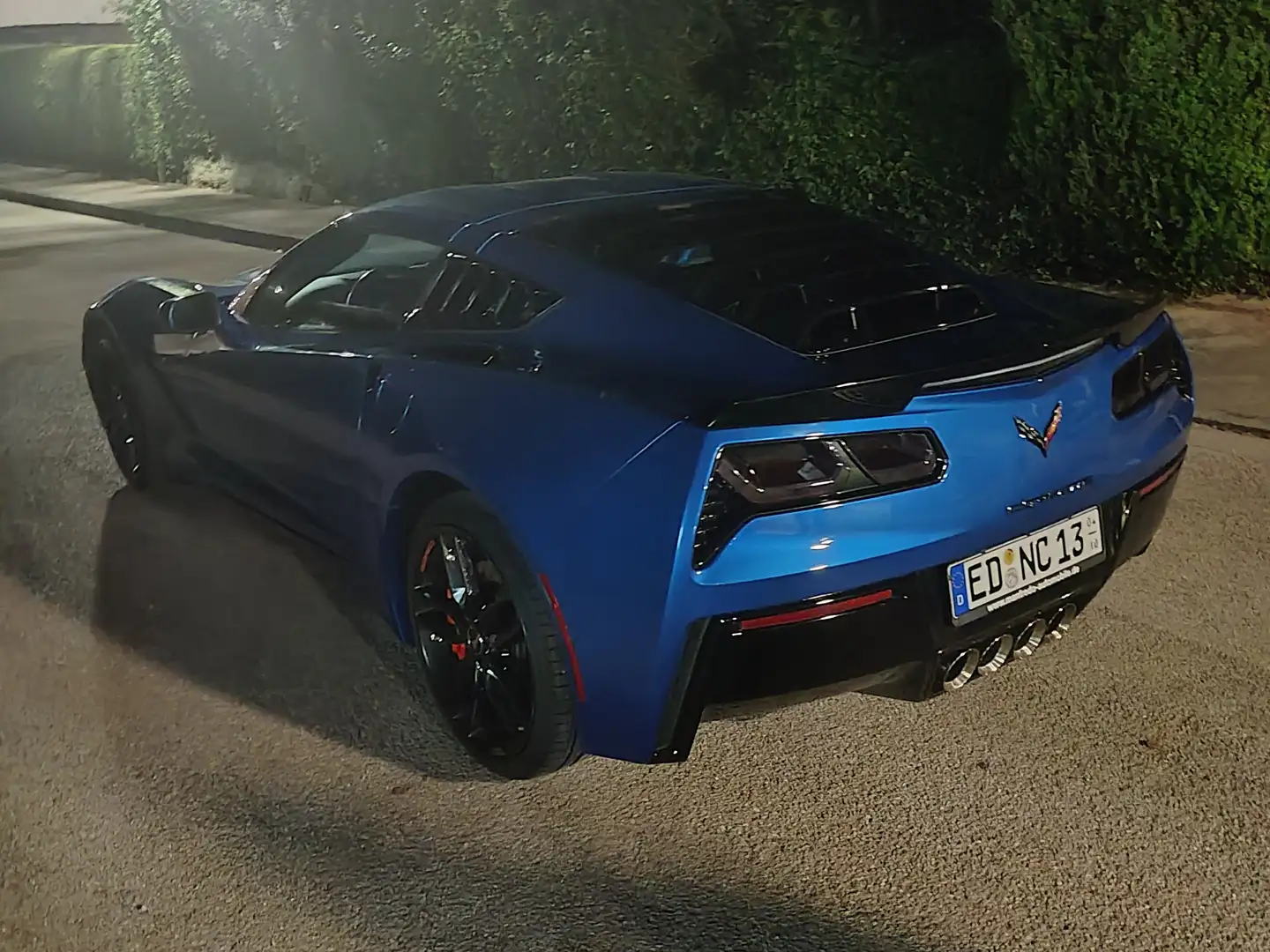 Corvette C7 Z51 2lt Blauw - 2