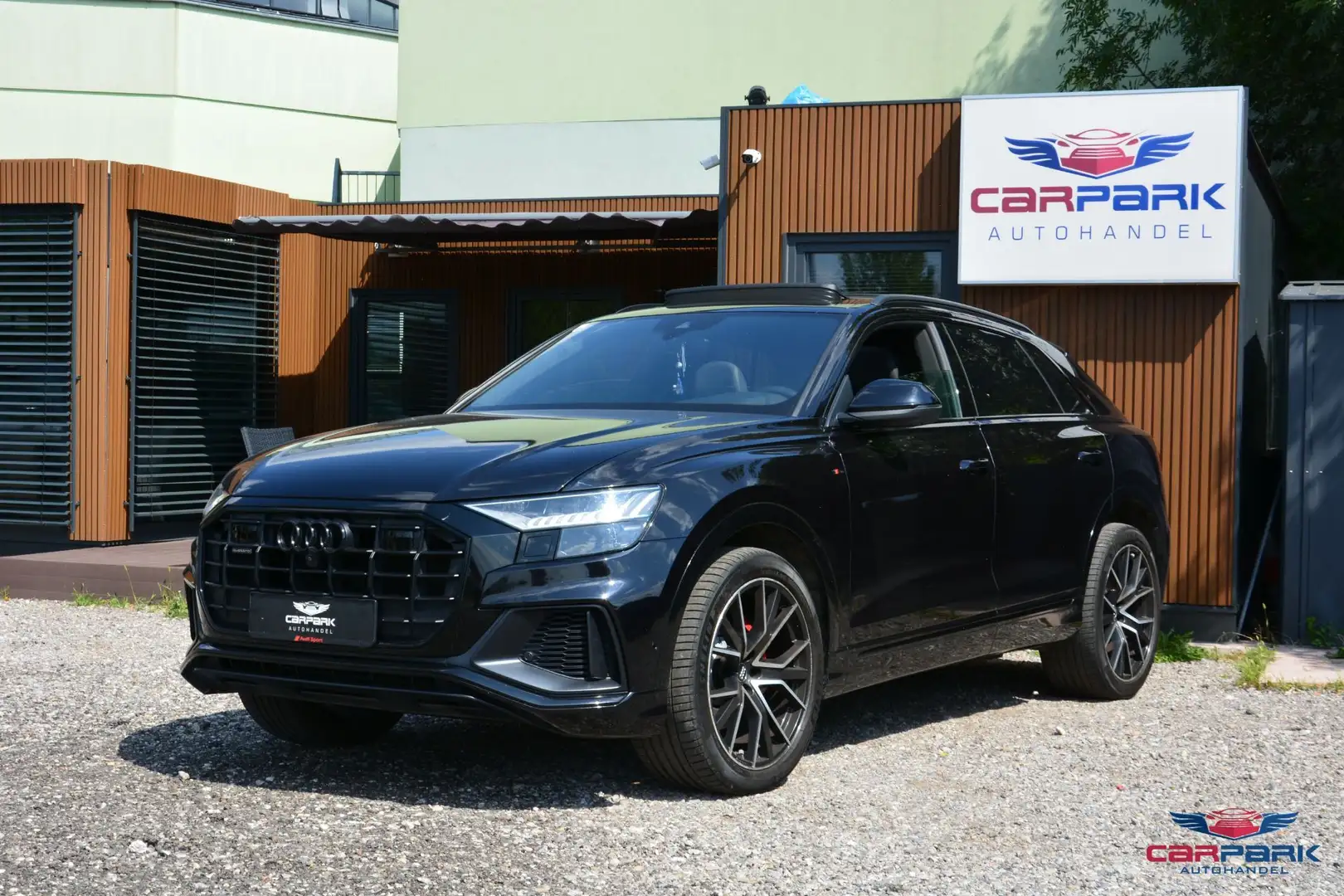 Audi Q8 50 MHEV TDI quattro Tiptronic | 3x S-Line | Bang Schwarz - 2