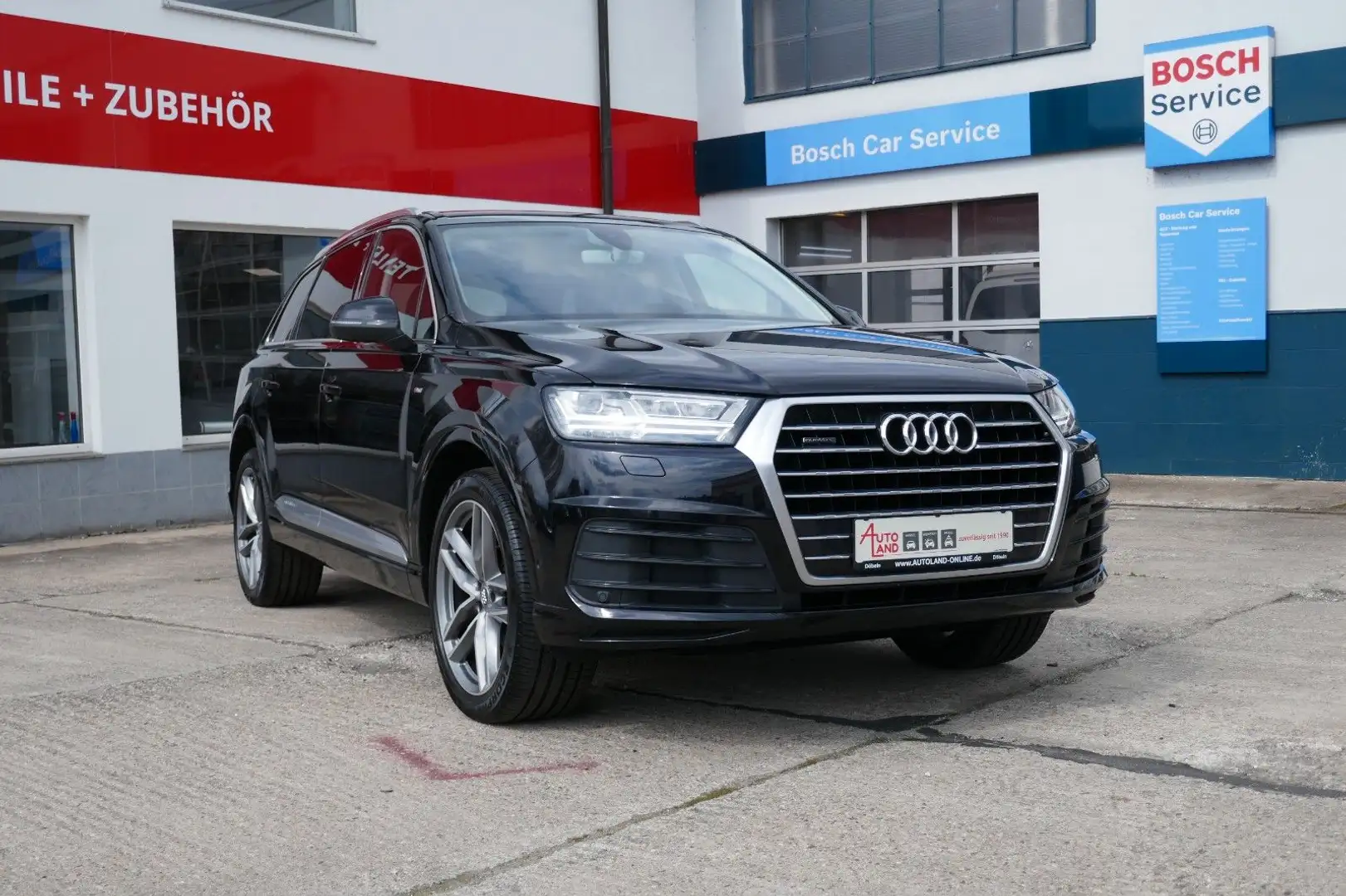 Audi Q7 3.0 TDI quattro S Line Luft/AHK/MMI/LED/Leder Schwarz - 1