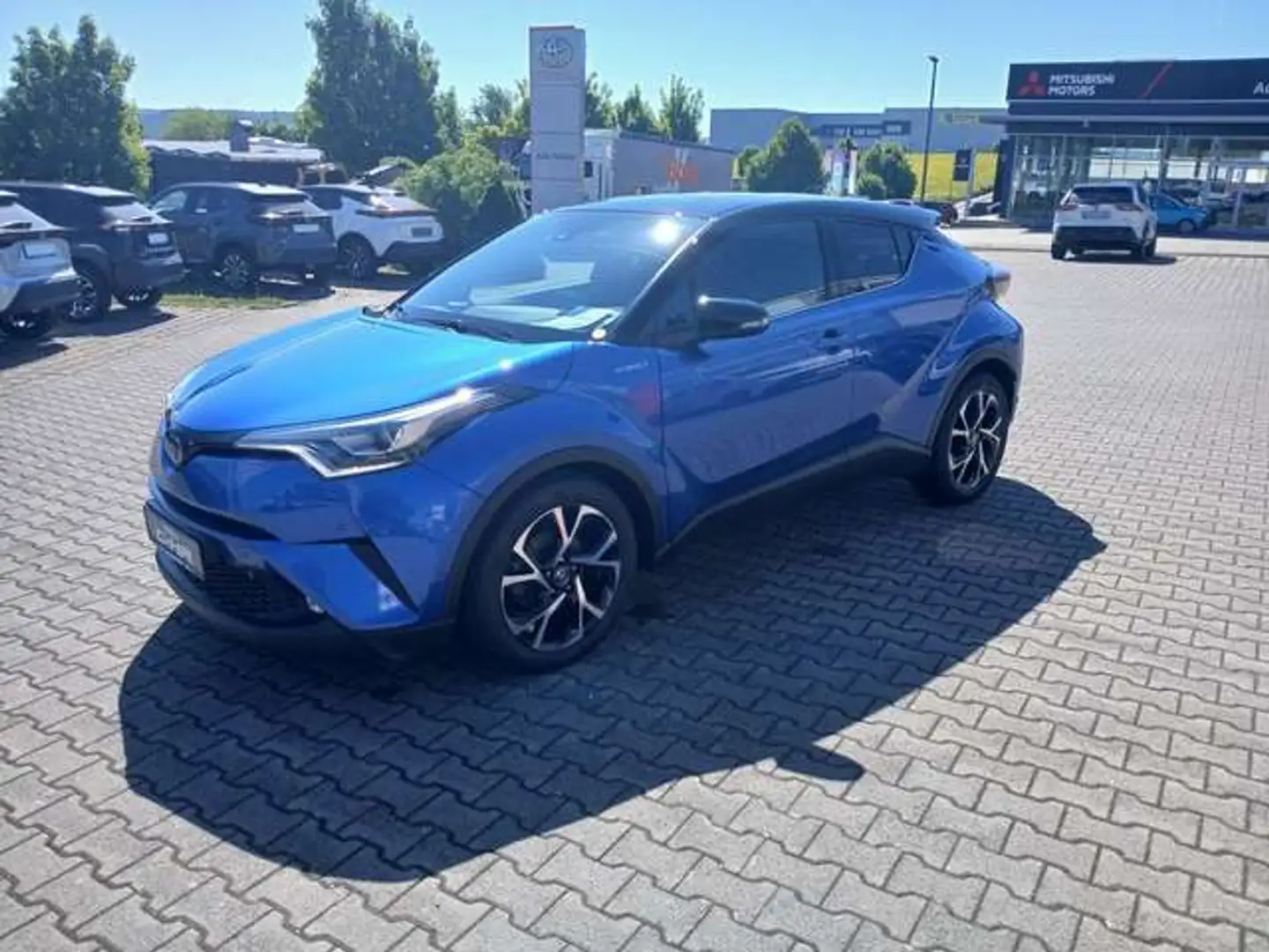 Toyota C-HR Hybrid Style Selection+Leder+LED+NAVI+PDC Blau - 2