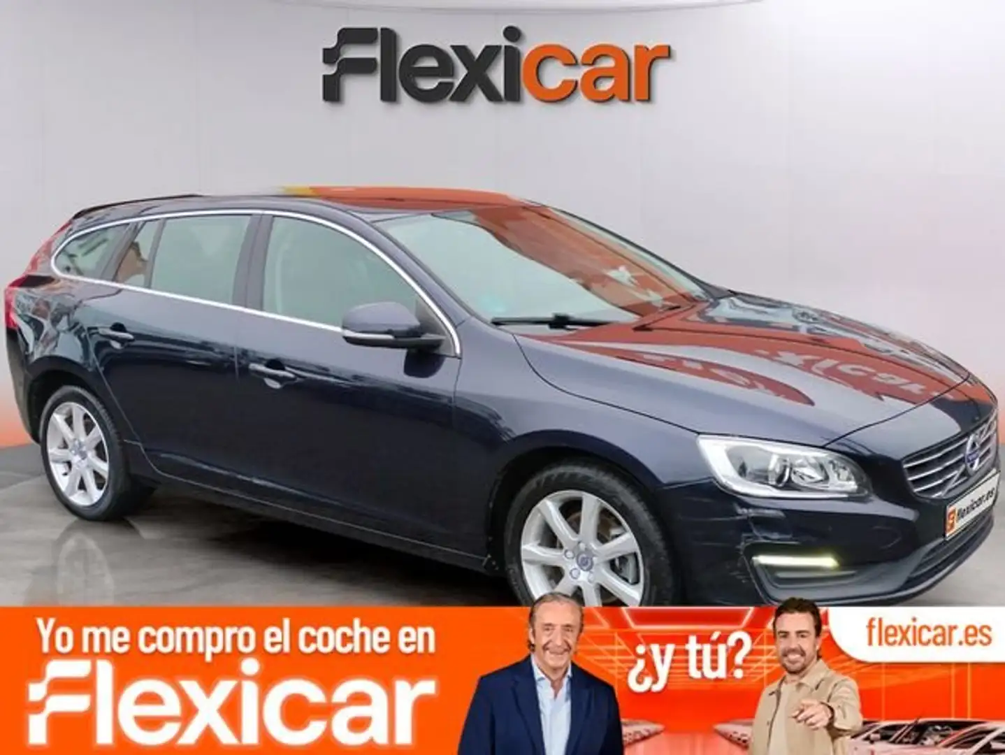 Volvo V60 D3 Momentum 150 Azul - 1