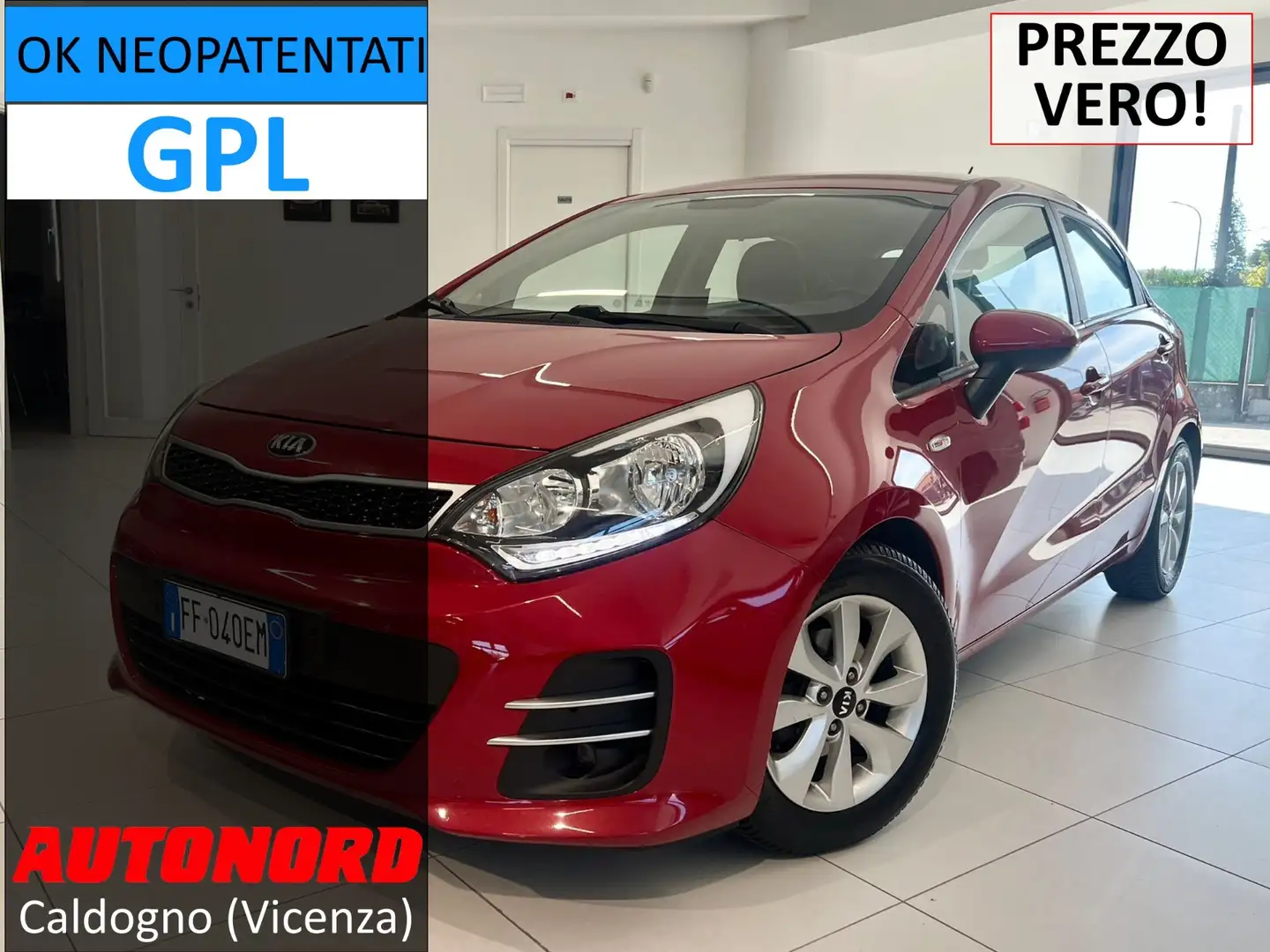 Kia Rio 1.2 CVVT 5p. ECO GPL Cool Rood - 1
