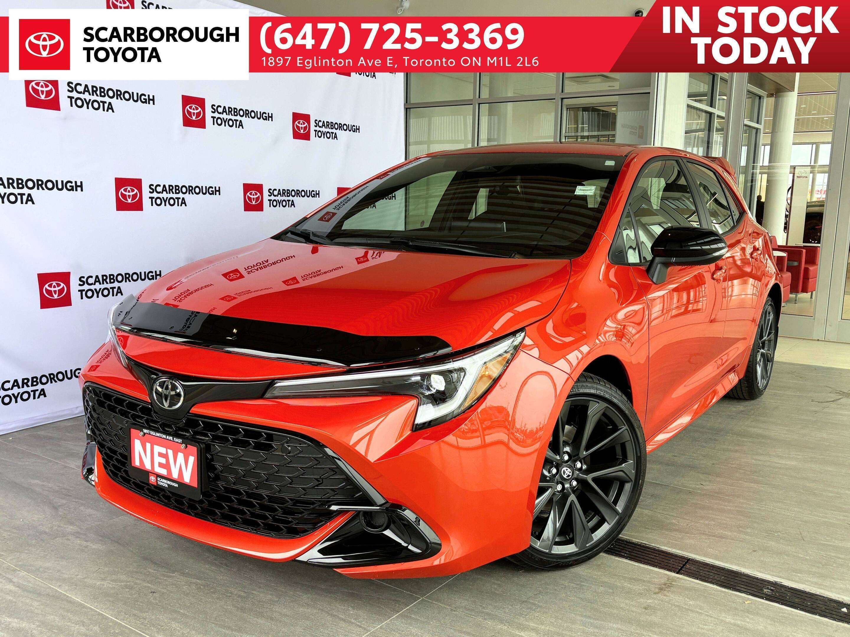 Orange 2027 Toyota Corolla Hatchback Hatchback  Automatic