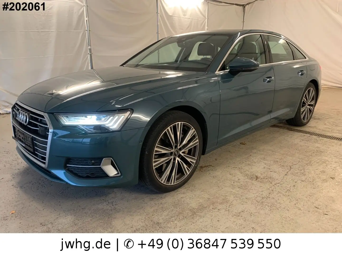 Audi A6 Lim 50e quattro Sport HD-MATRIX/ACC/LEDER/KAM Grün - 1