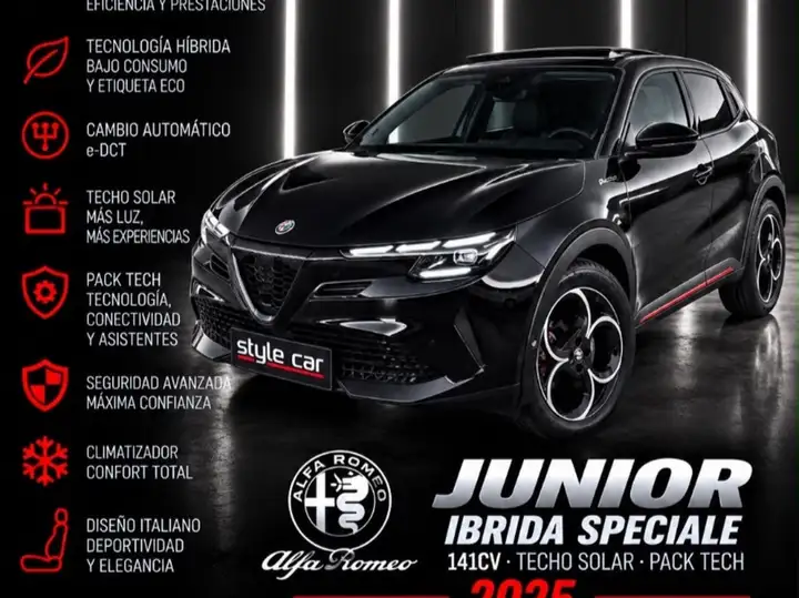 Alfa Romeo Junior Ibrida 1.2 eDCT6 Speciale 2025