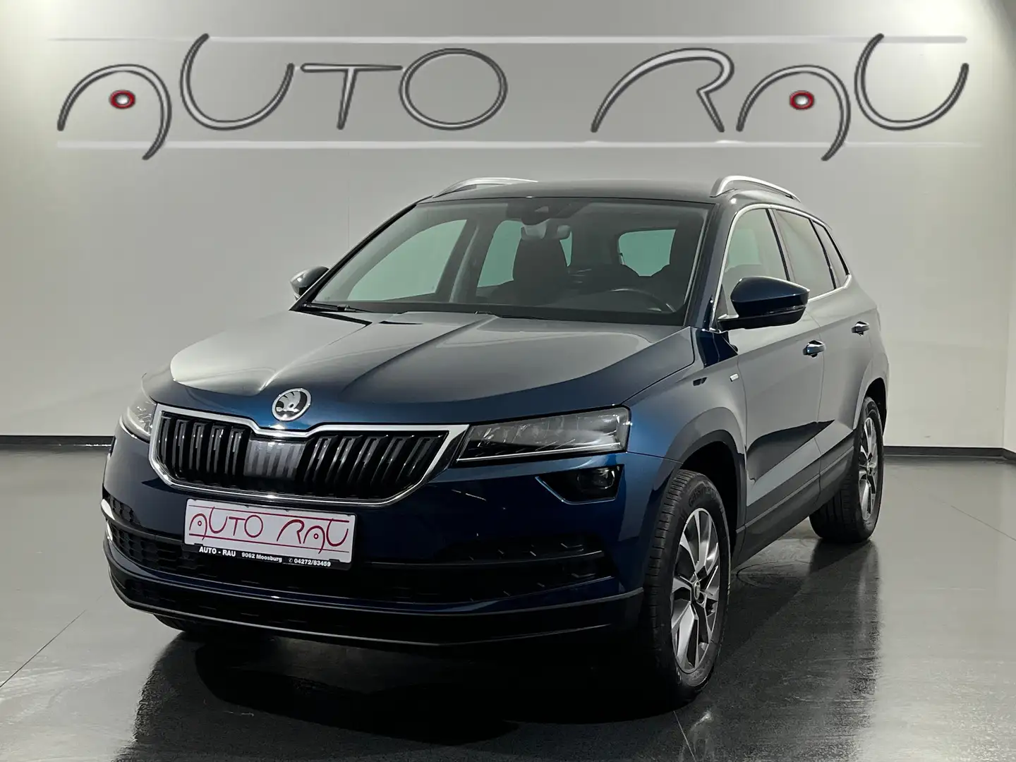 Skoda Karoq 2.0 TDI Clever 4x4 DSG *AHK*LED*ACC*RFK* Blau - 1