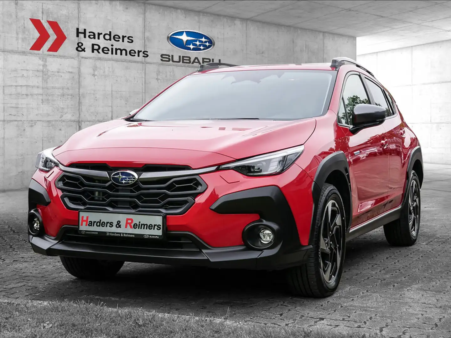 Subaru Crosstrek 2.0ie PDC LEDER HGSD NAVI ACC LED Rot - 1