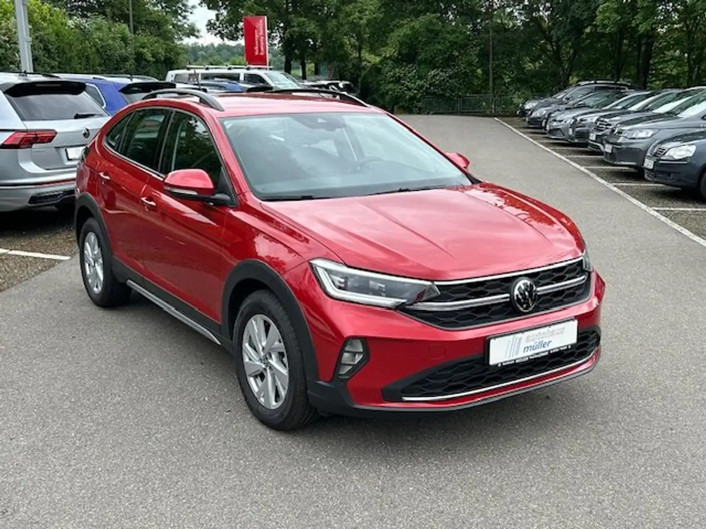 Volkswagen Taigo 1.5 TSI OPF DSG Life LED-Matrix AHK ACC Rot - 1