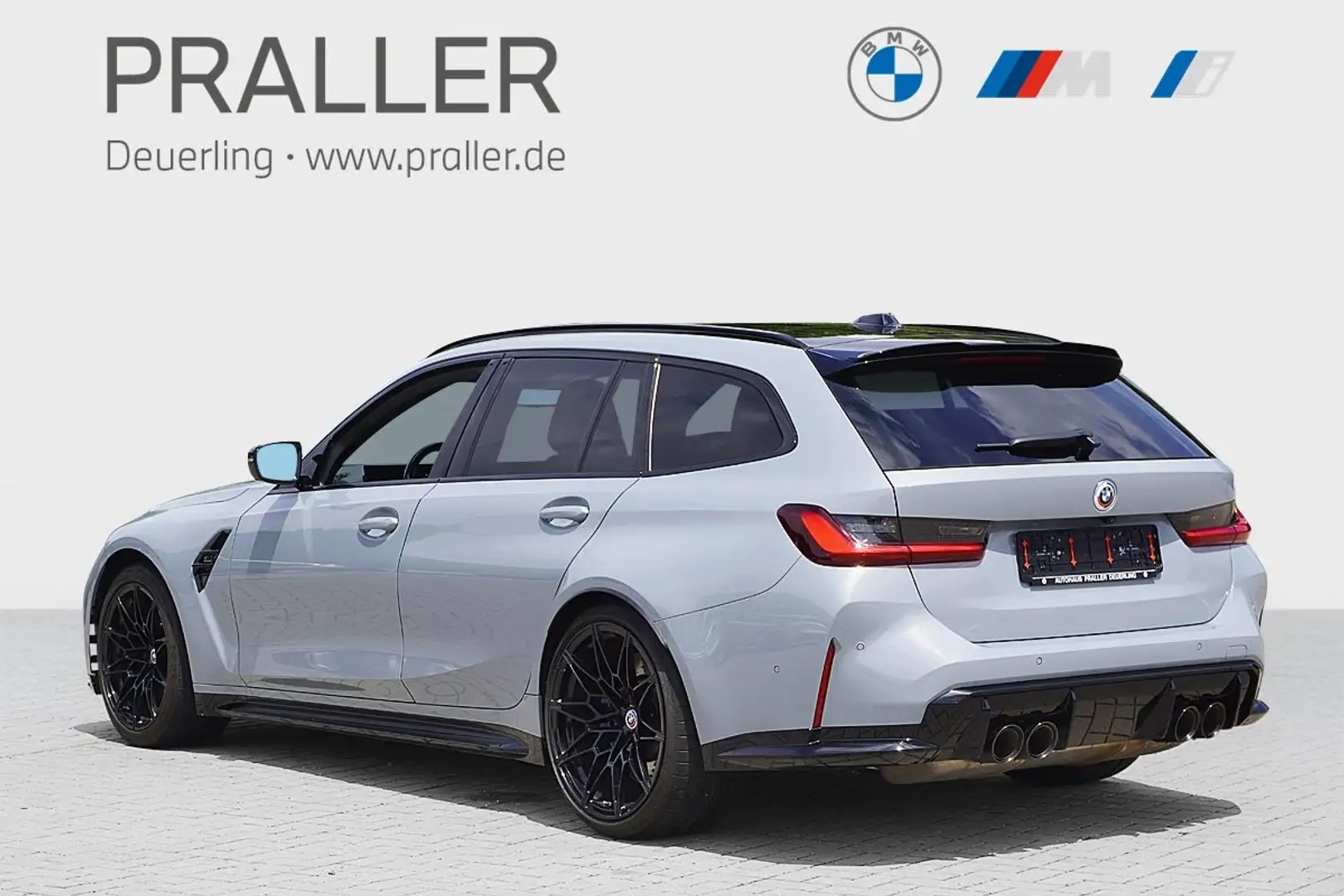 BMW M3 Competition M xDrive Touring harmankardon Carbon-I Gris - 2