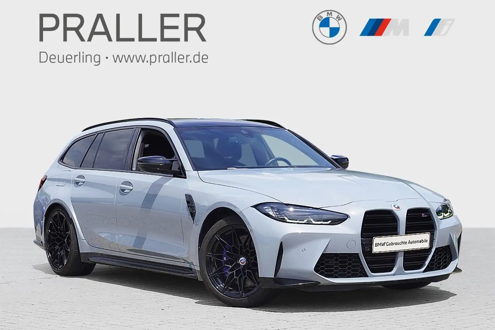 BMW M3 Competition M xDrive Touring harmankardon Carbon-I Gris - 1