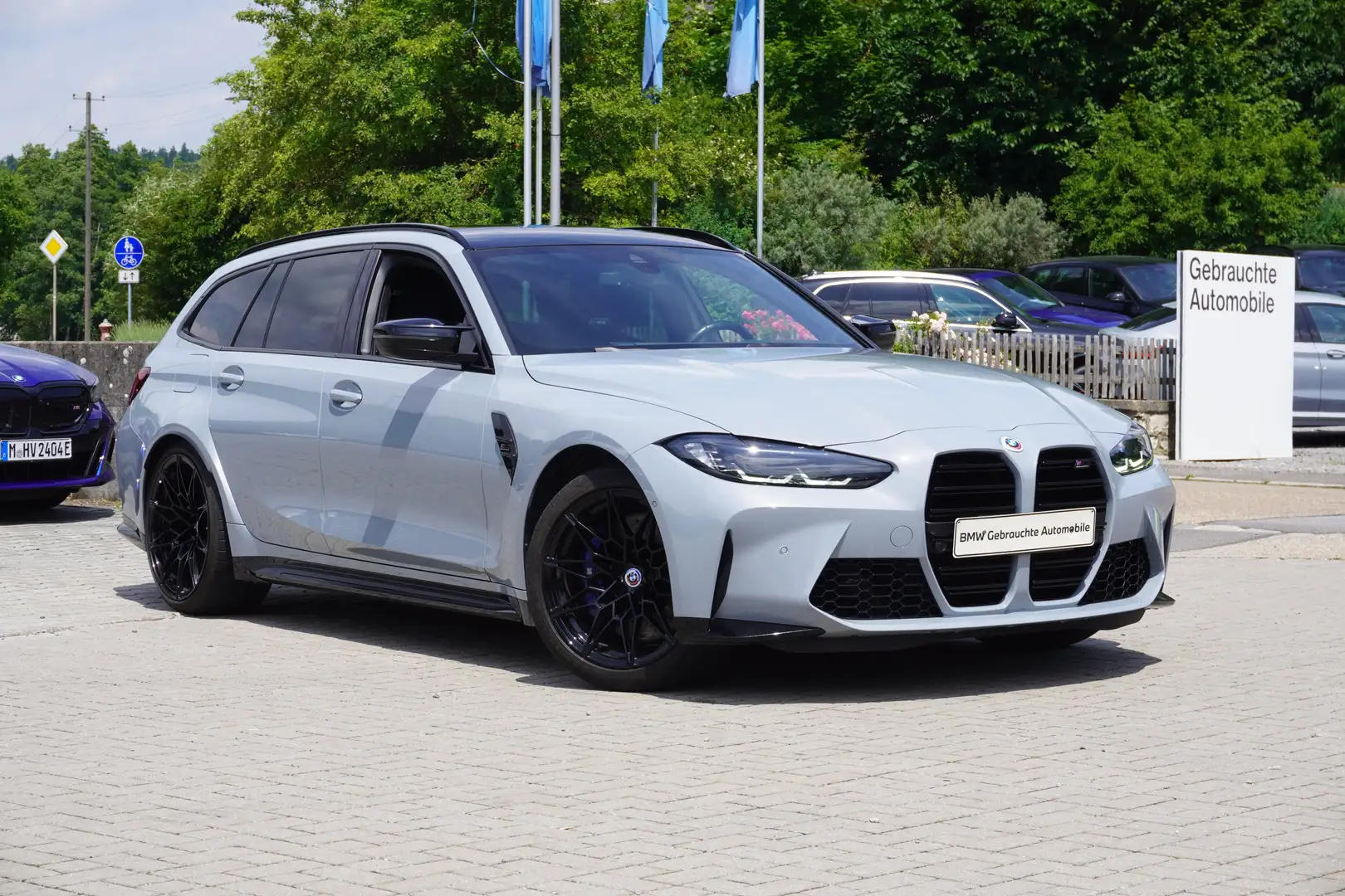BMW M3 Competition M xDrive Touring harmankardon Carbon-I Gris - 1