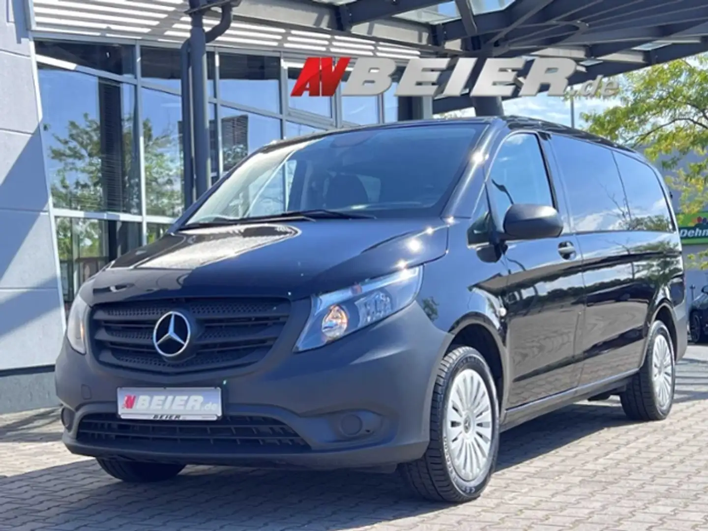Mercedes-Benz Vito Tourer 116 9-Sitz Klima Kamera Navi CDI Pro lang Noir - 1