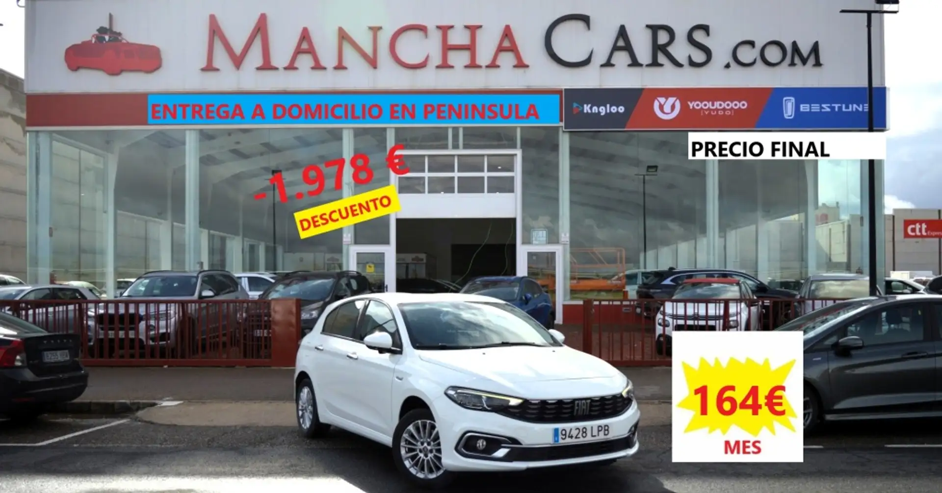 Fiat Tipo 1.6 Multijet Life 95KW Blanc - 1