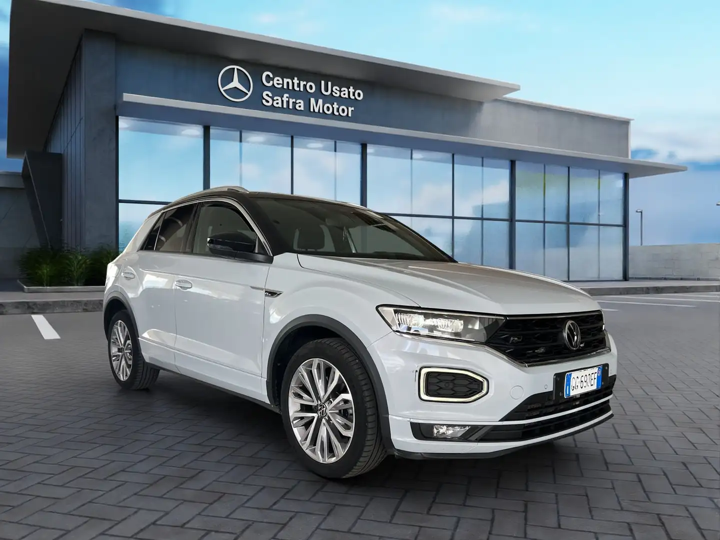 Volkswagen T-Roc 2.0 TDI SCR 150 CV DSG Sport BlueMotion Technolog Bianco - 1