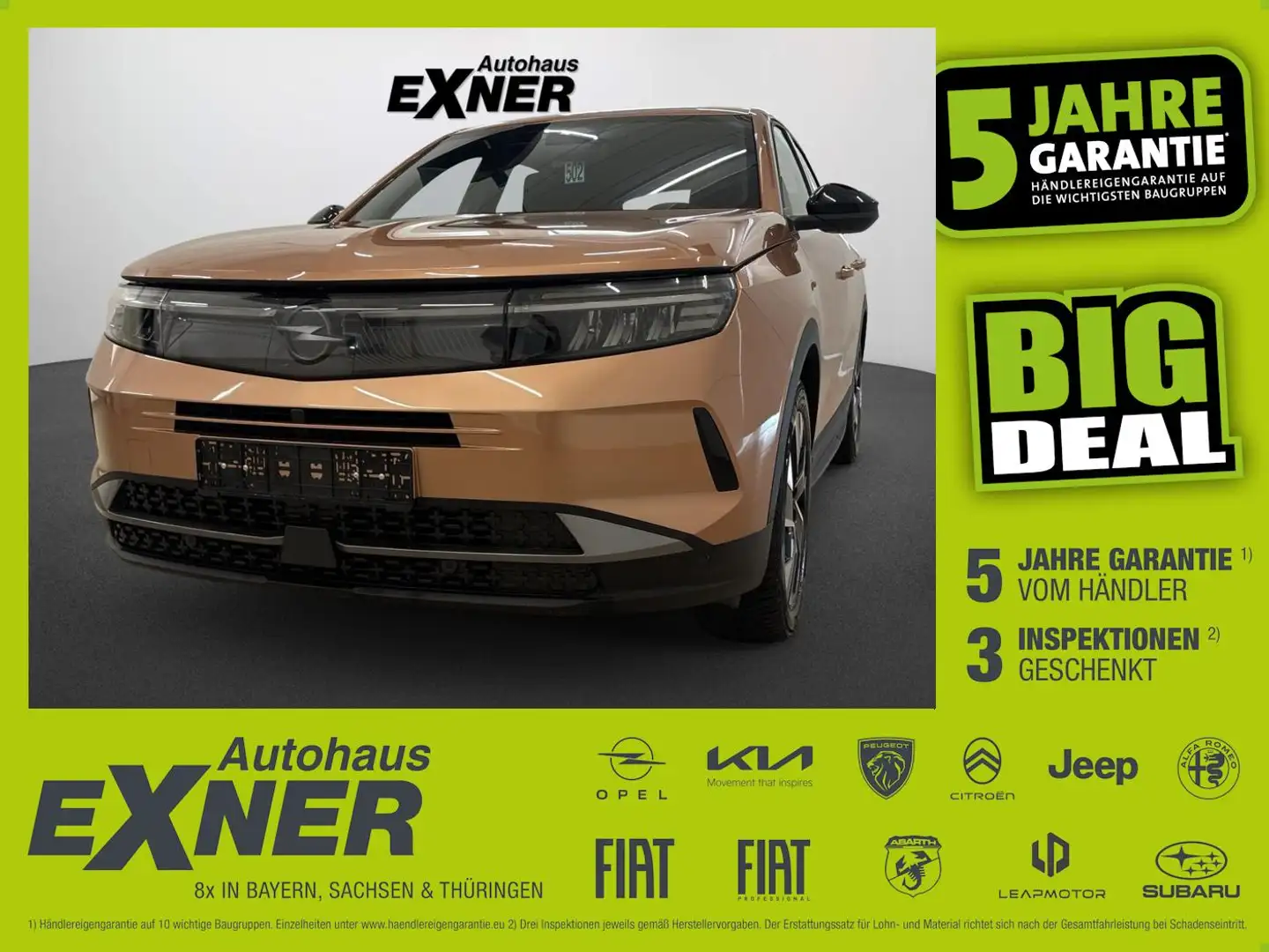 Opel Grandland 1,2 Hybrid EDITION AHK, Tech Paket, Gold - 1