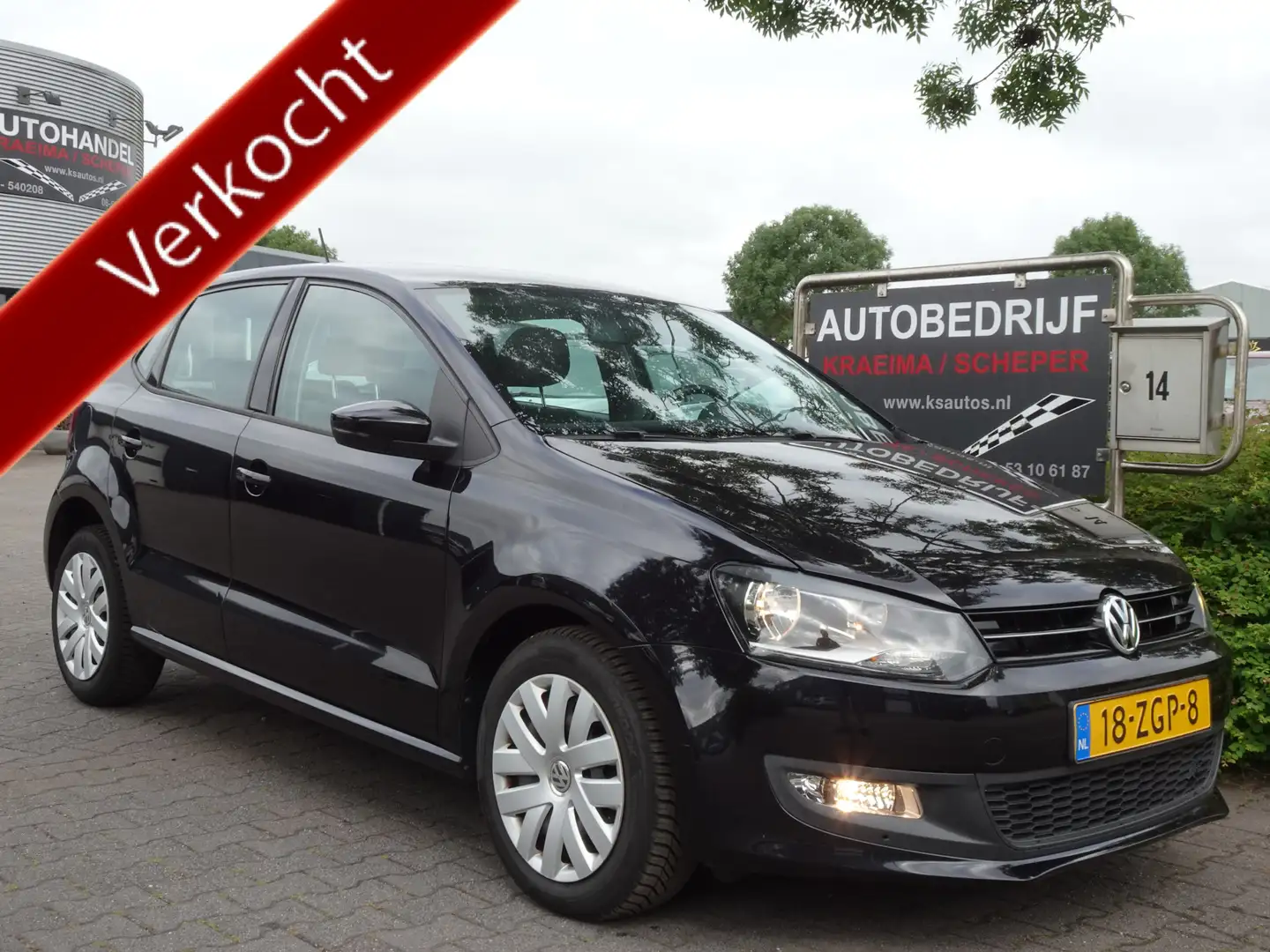 Volkswagen Polo 1.2 TSI BlueMotion Comfort Edition Zwart - 1