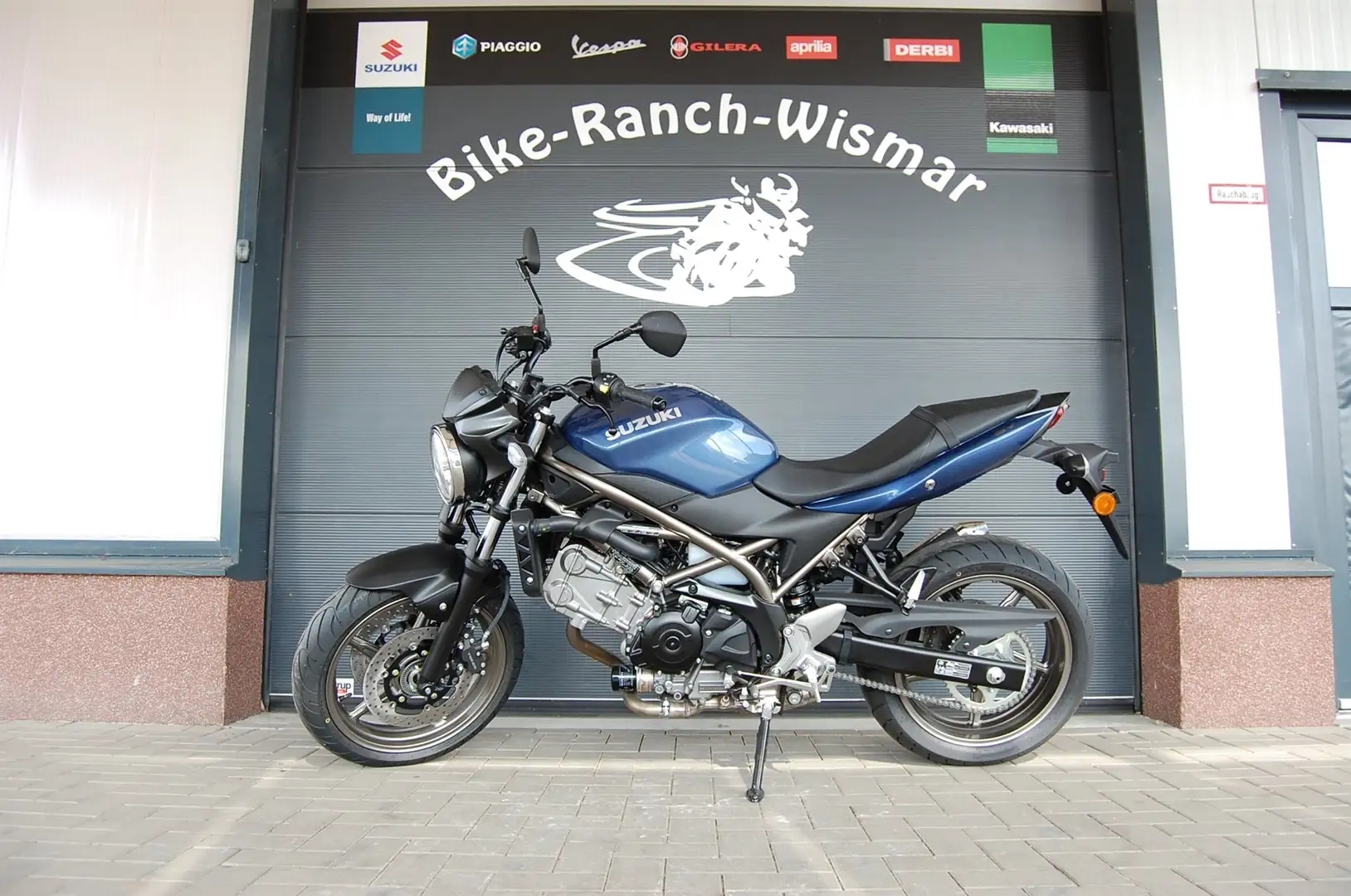 Suzuki SV 650 mit Tageszulassung Blau - 2