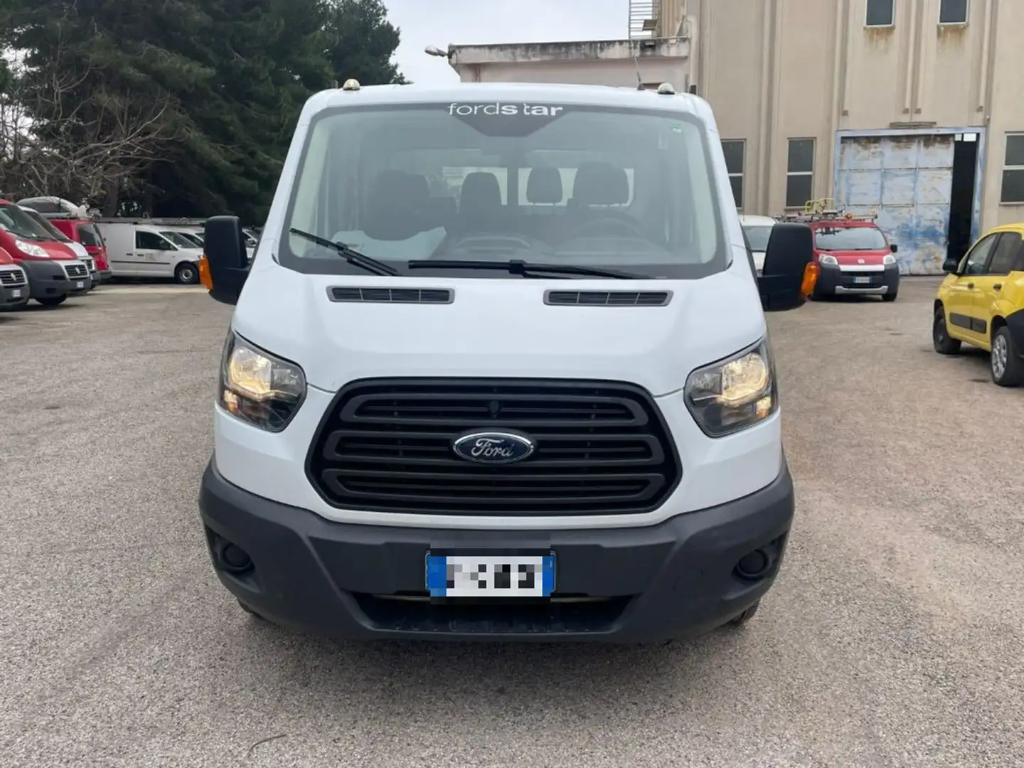 Ford Transit 350 2.0TDCi L2 ENTRY DOPPIA CABINA CASSONE FISSO Bianco - 2