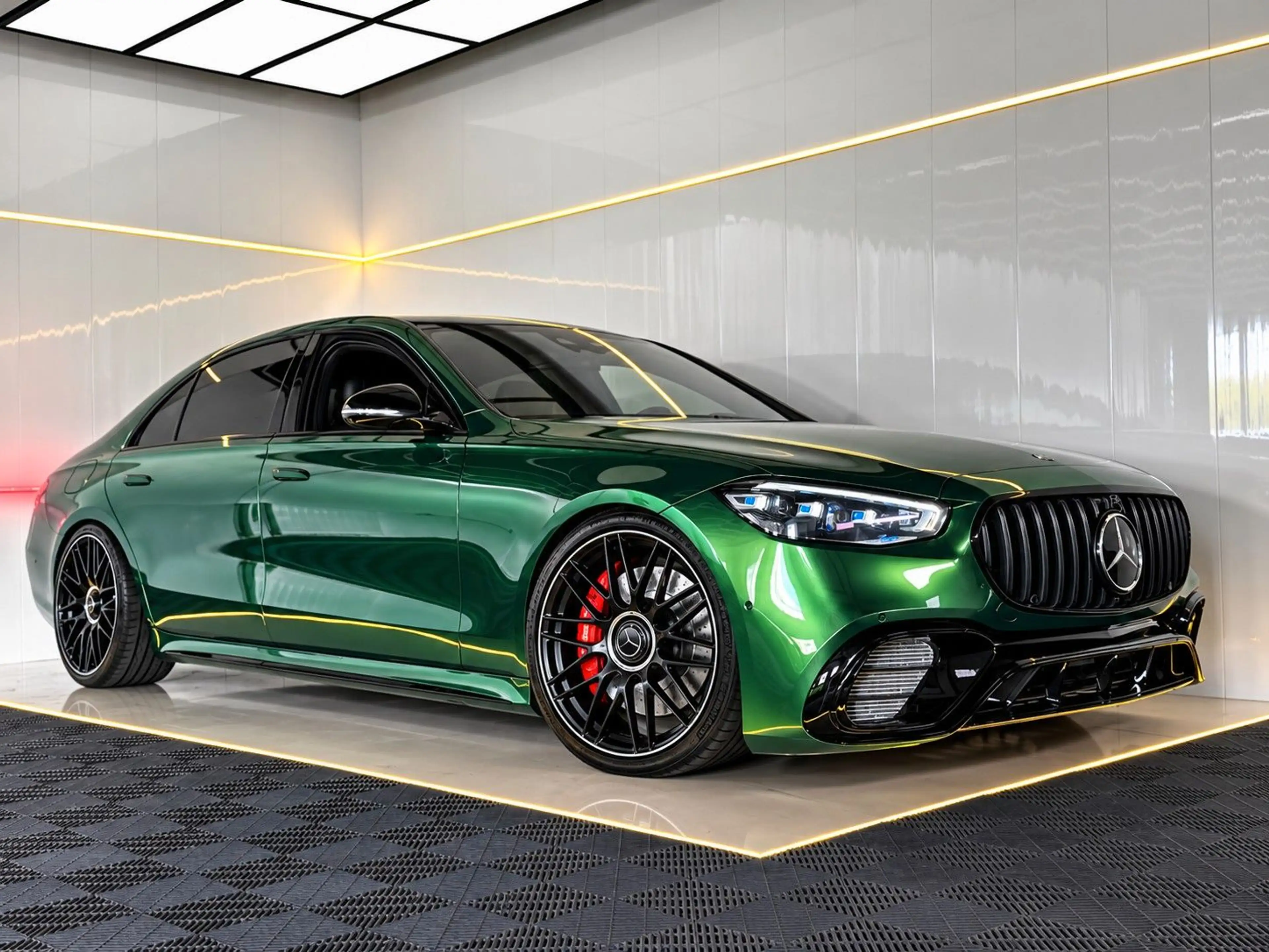 Mercedes-Benz S 400 d 4M L AMG 4-SEAT/FIRST-CLASS/DESIGNO/3xTV — photo 12