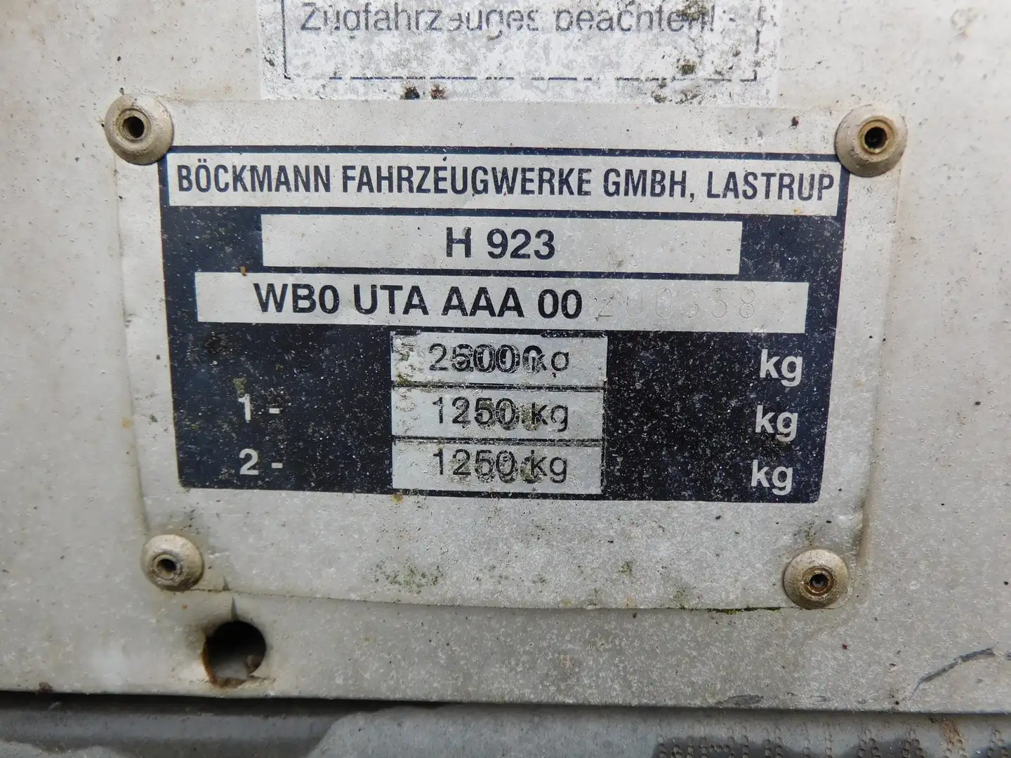 Böckmann H 923 Tandemanhänger 400x200x20, Einschubrampen - 2