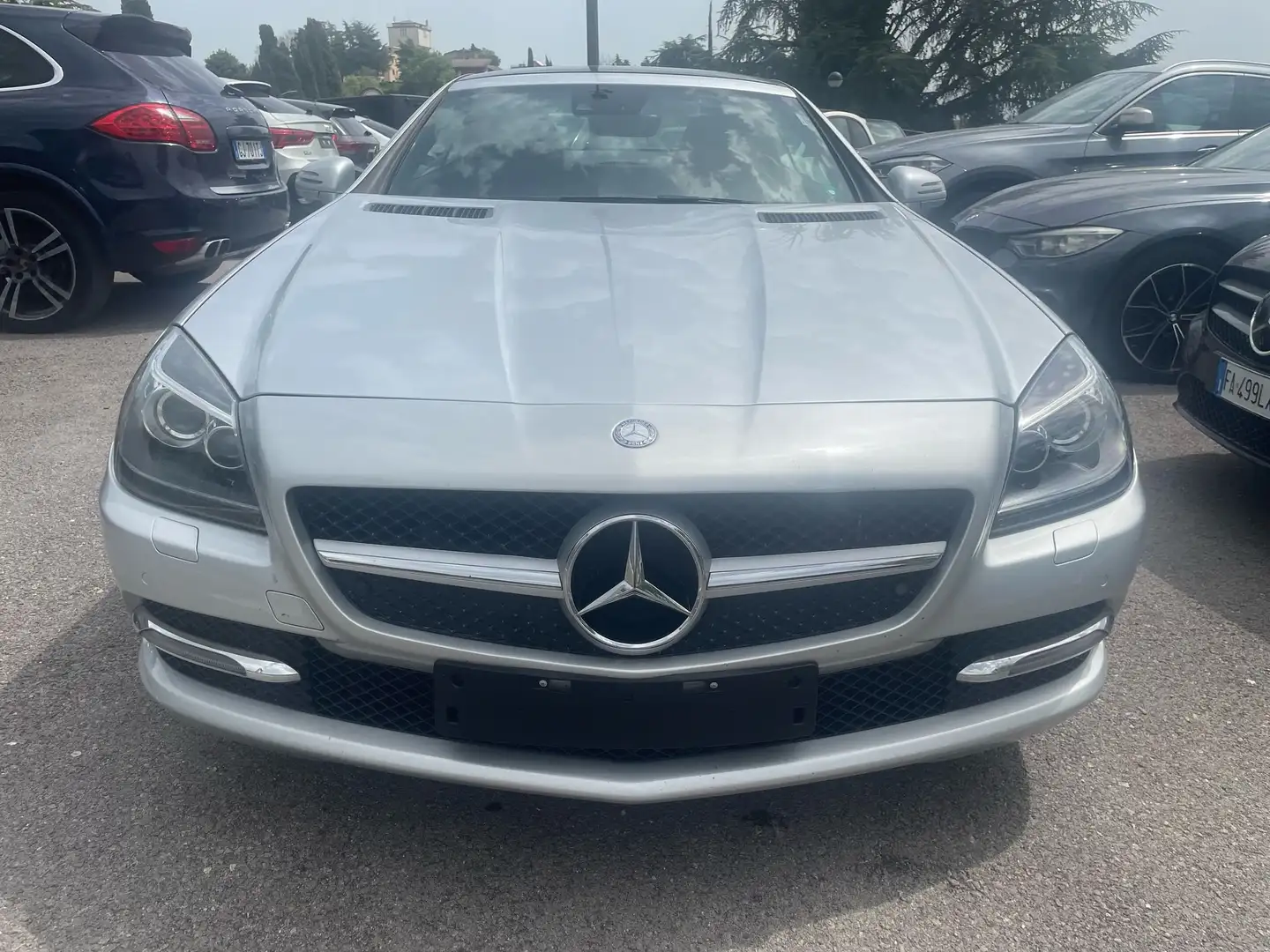 Mercedes-Benz SLK 200 Premium aut. Xenon Navi Unipro' Argento - 2