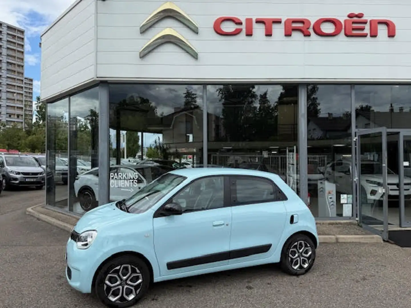 Renault Twingo III 1.0 SCe 65 EQUILIBRE Bleu - 1