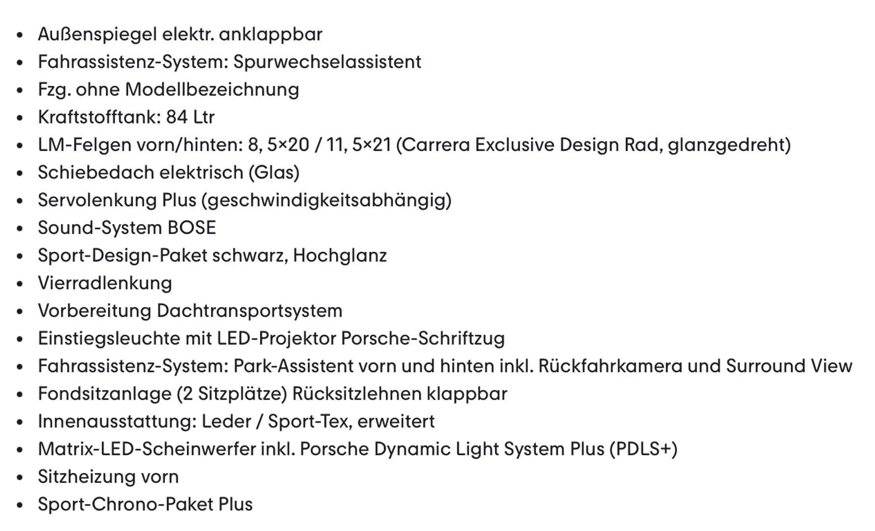 Porsche 992 911 CarreraTCoupe facelift MatrixHALPanSportDesign Grau - 2