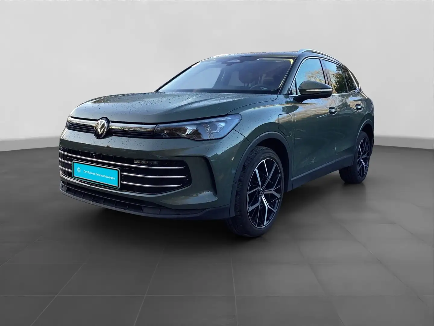 Volkswagen Tiguan eHybrid ELEGANCE LM20 PANO HuD 360° Grün - 2