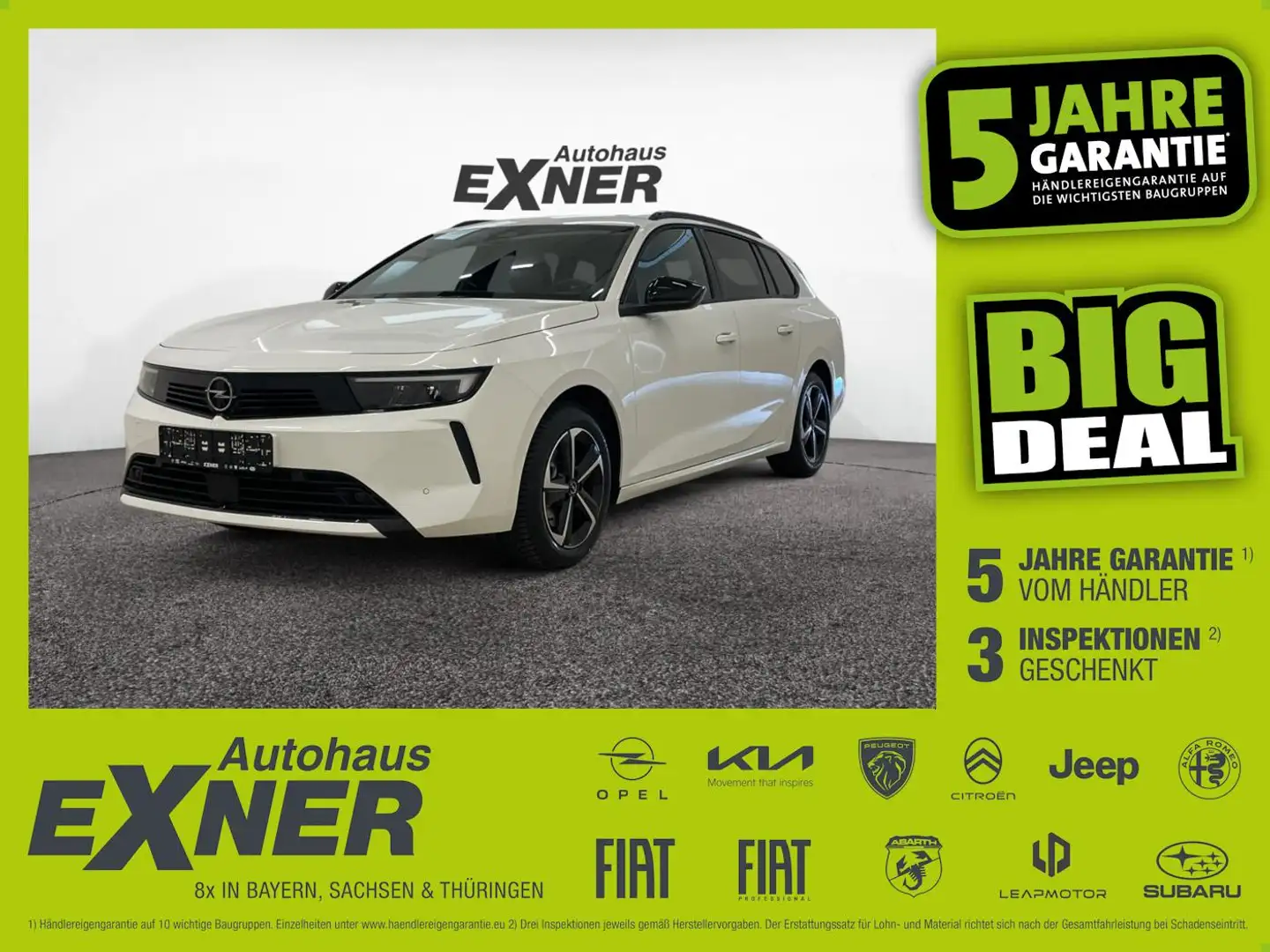 Opel Astra L Sportstourer 1.2 Turbo GS LINE LED Weiß - 1