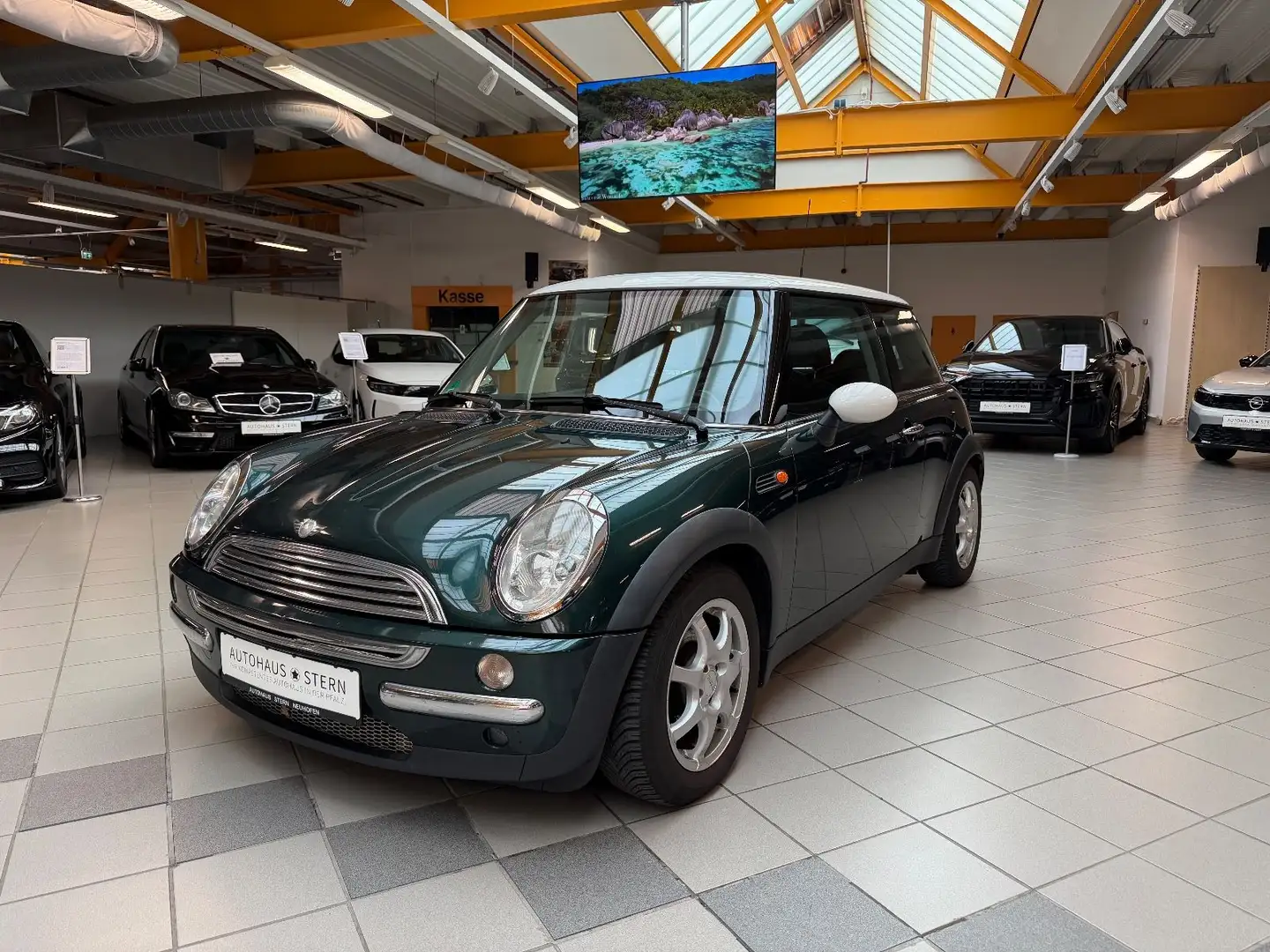 MINI Cooper |Klima|Servo|Isofix|Allwetter|Isofix Grün - 2