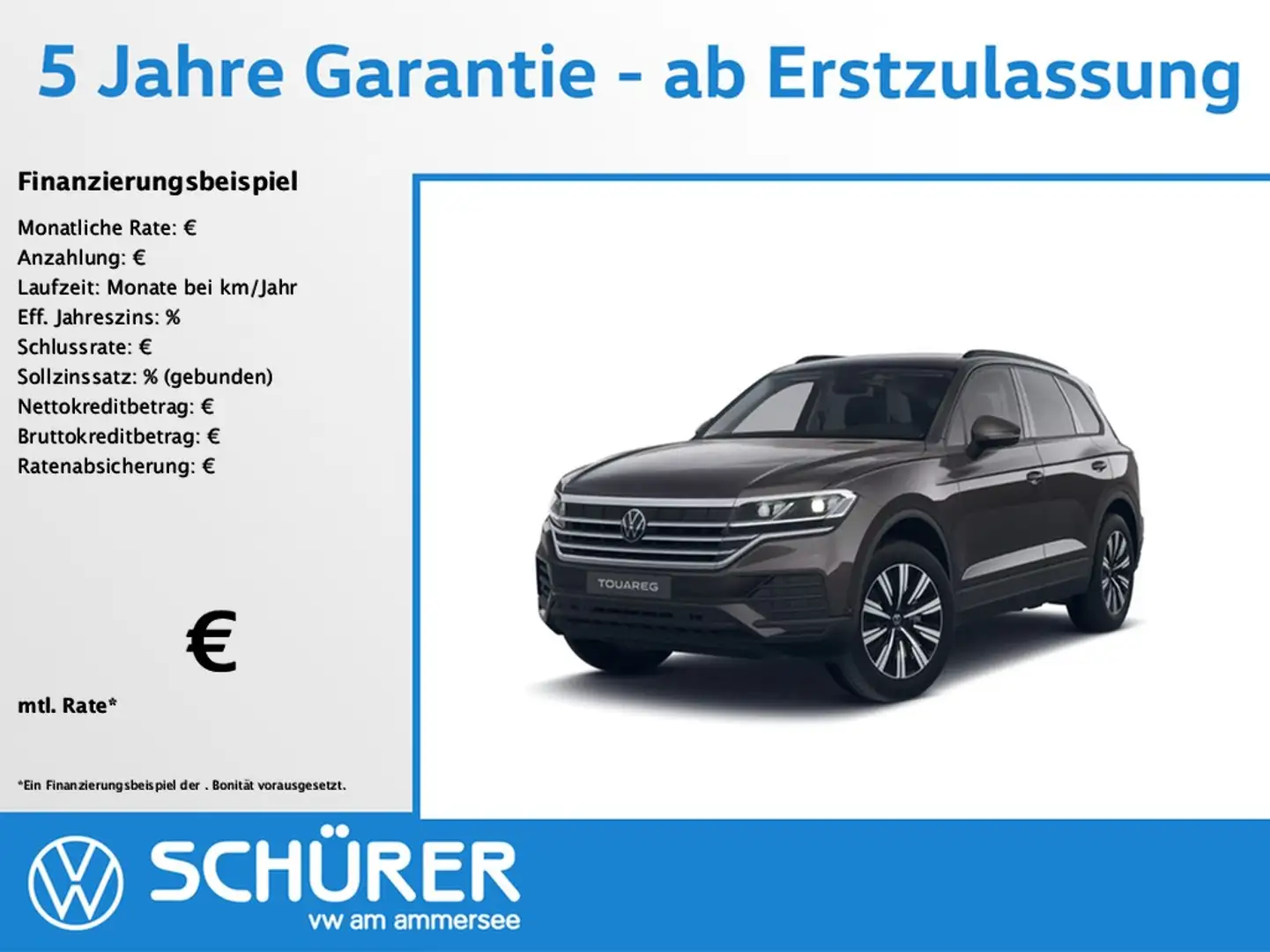 Volkswagen Touareg 3.0TDI 4Motion Luft Softclose Keyless Braun - 1
