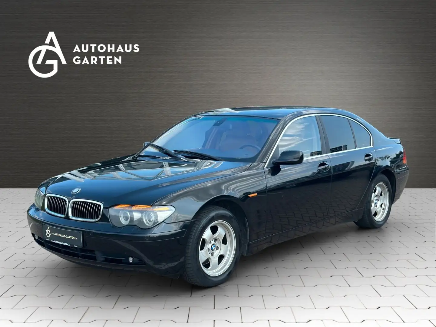 BMW 730 d Xenon Leder Navi 4xSHZ PDC AHK Schwarz - 1