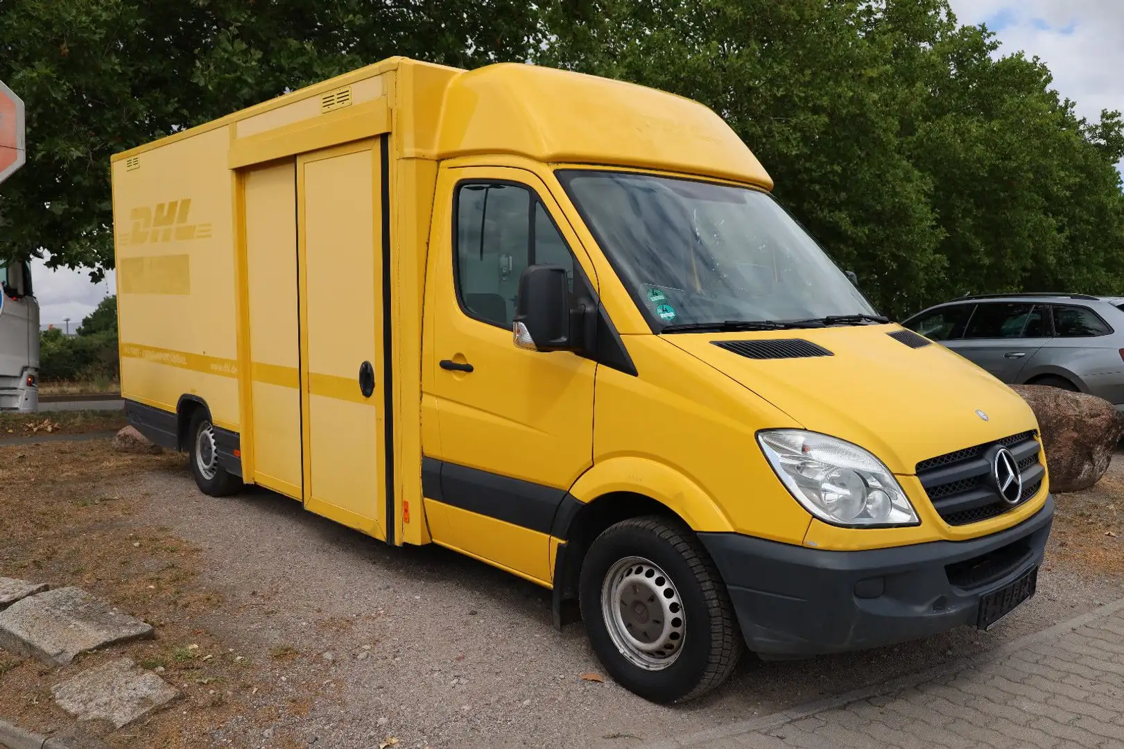 Mercedes-Benz Sprinter II Pritsche/ Koffer/Regalsystem Gelb - 2