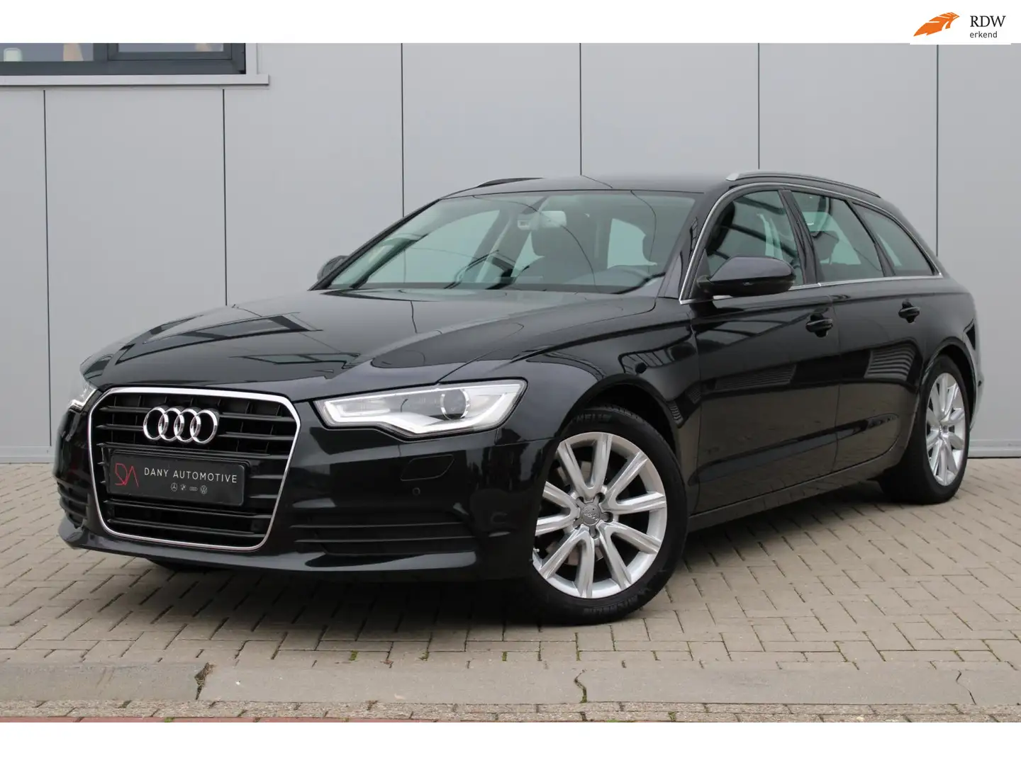 Audi A6 Avant 2.8 FSI Pro Line S LEDER I INKLAPBARE TREKHA Schwarz - 1