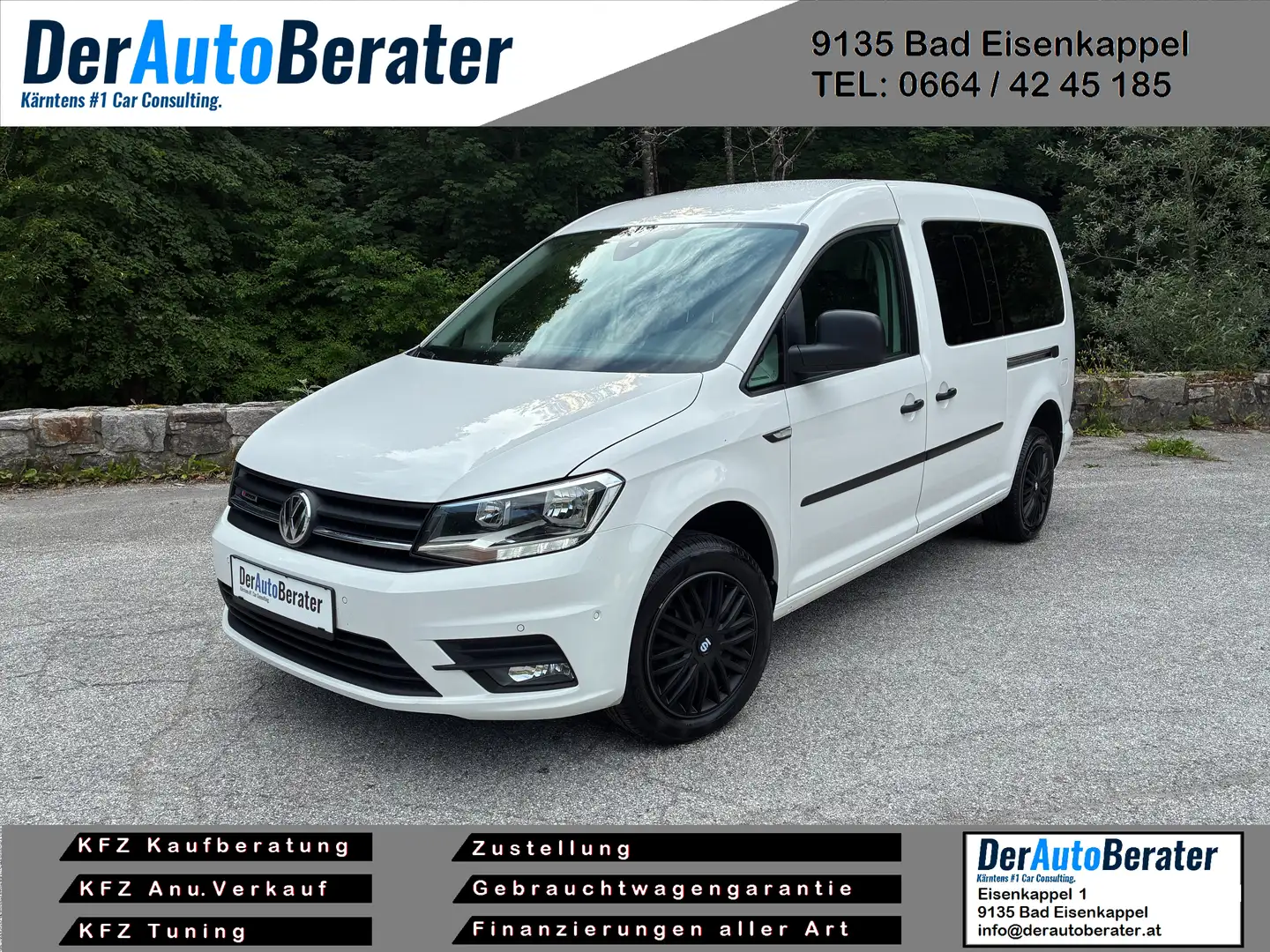 Volkswagen Caddy Maxi Kombi 4Motion *STANDHEIZUNG*NAVI*SITZHEIZUNG* Blanc - 1