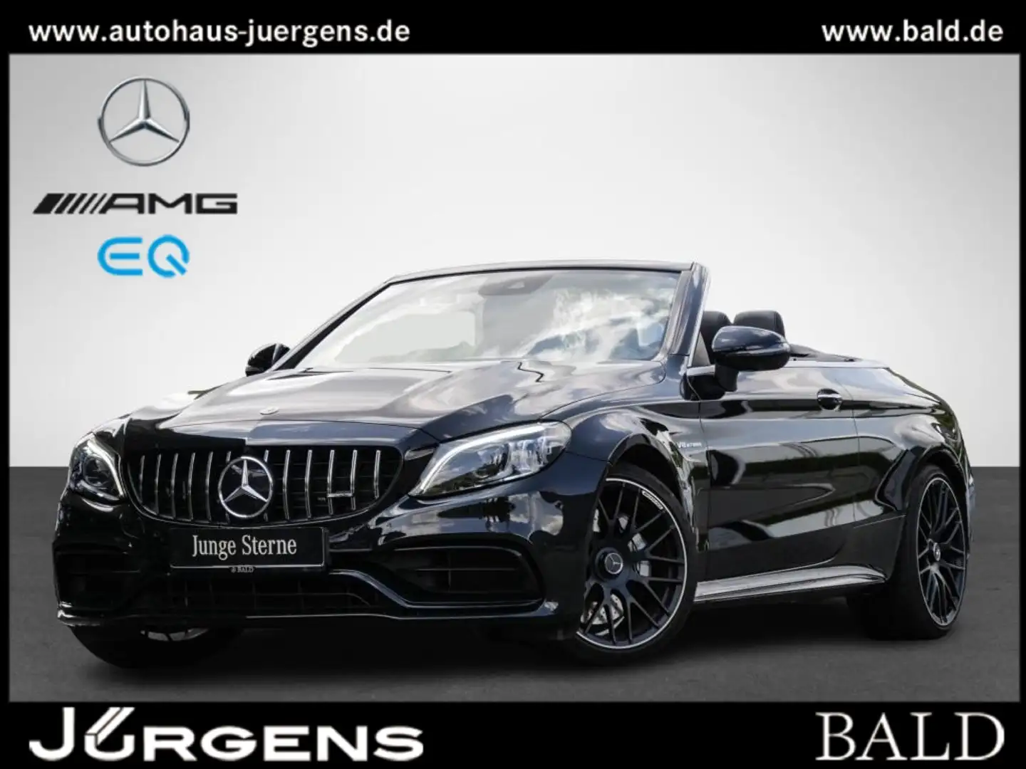 Mercedes-Benz C 63 AMG AMG C 63 Cabriolet AMG-Sport+Burm+Night+Distr Noir - 1