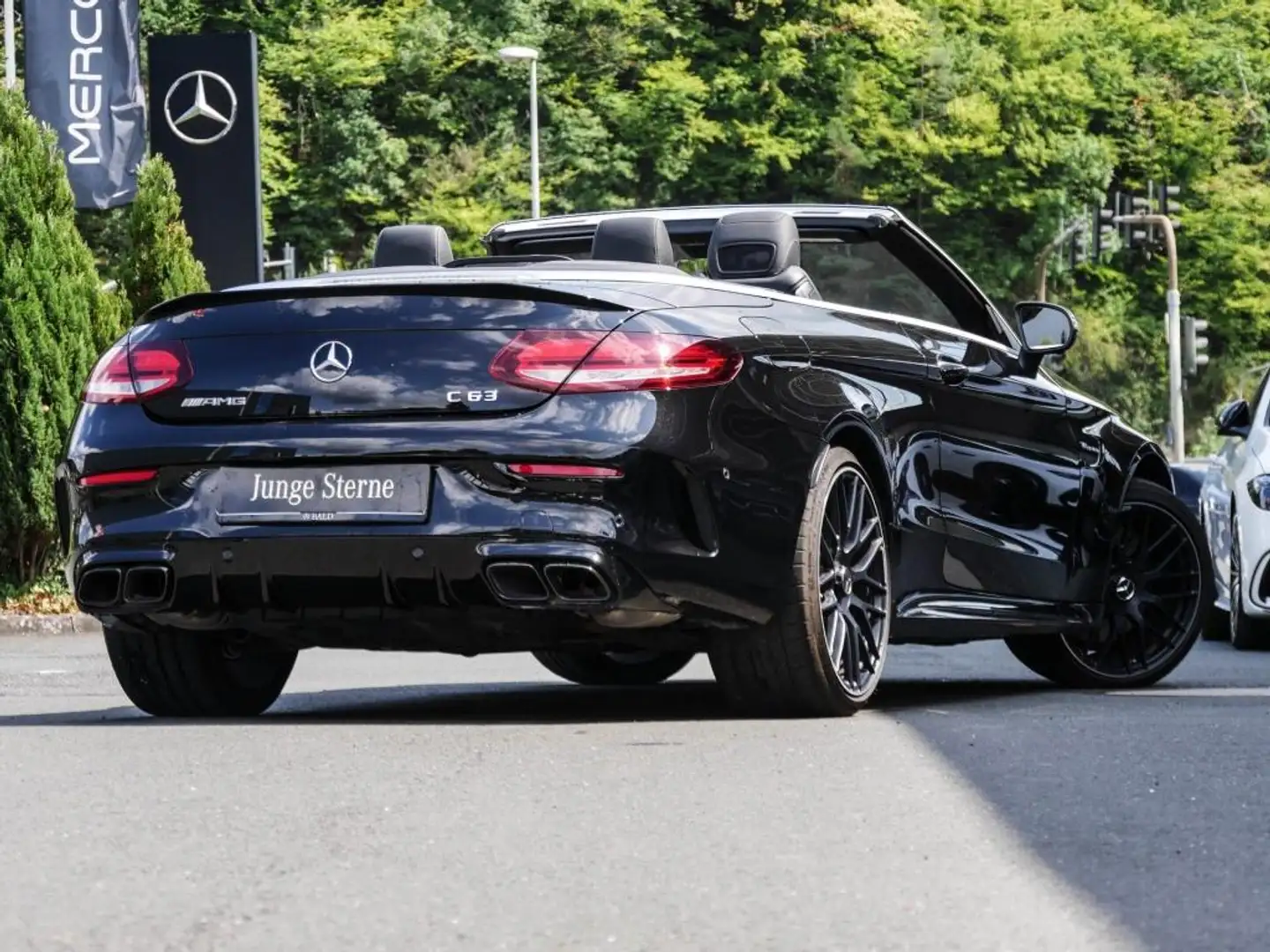Mercedes-Benz C 63 AMG AMG C 63 Cabriolet AMG-Sport+Burm+Night+Distr Negro - 2