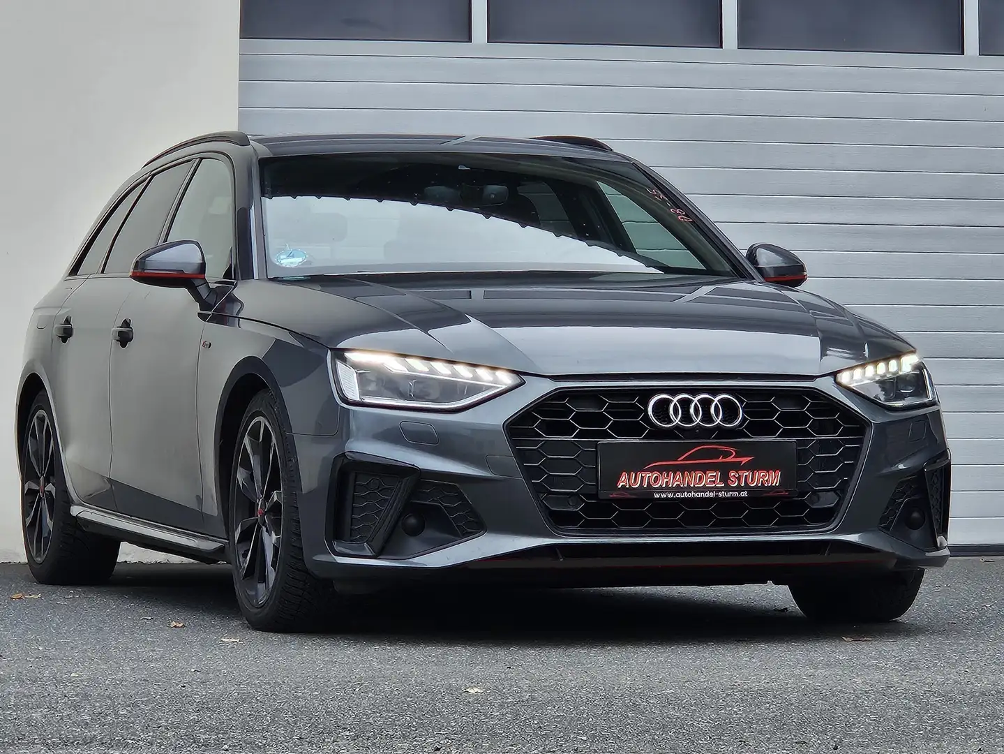 Audi A4 Av 40TDI Sline S-tr*Black*Matrix*Virtual*Top View* Grau - 2