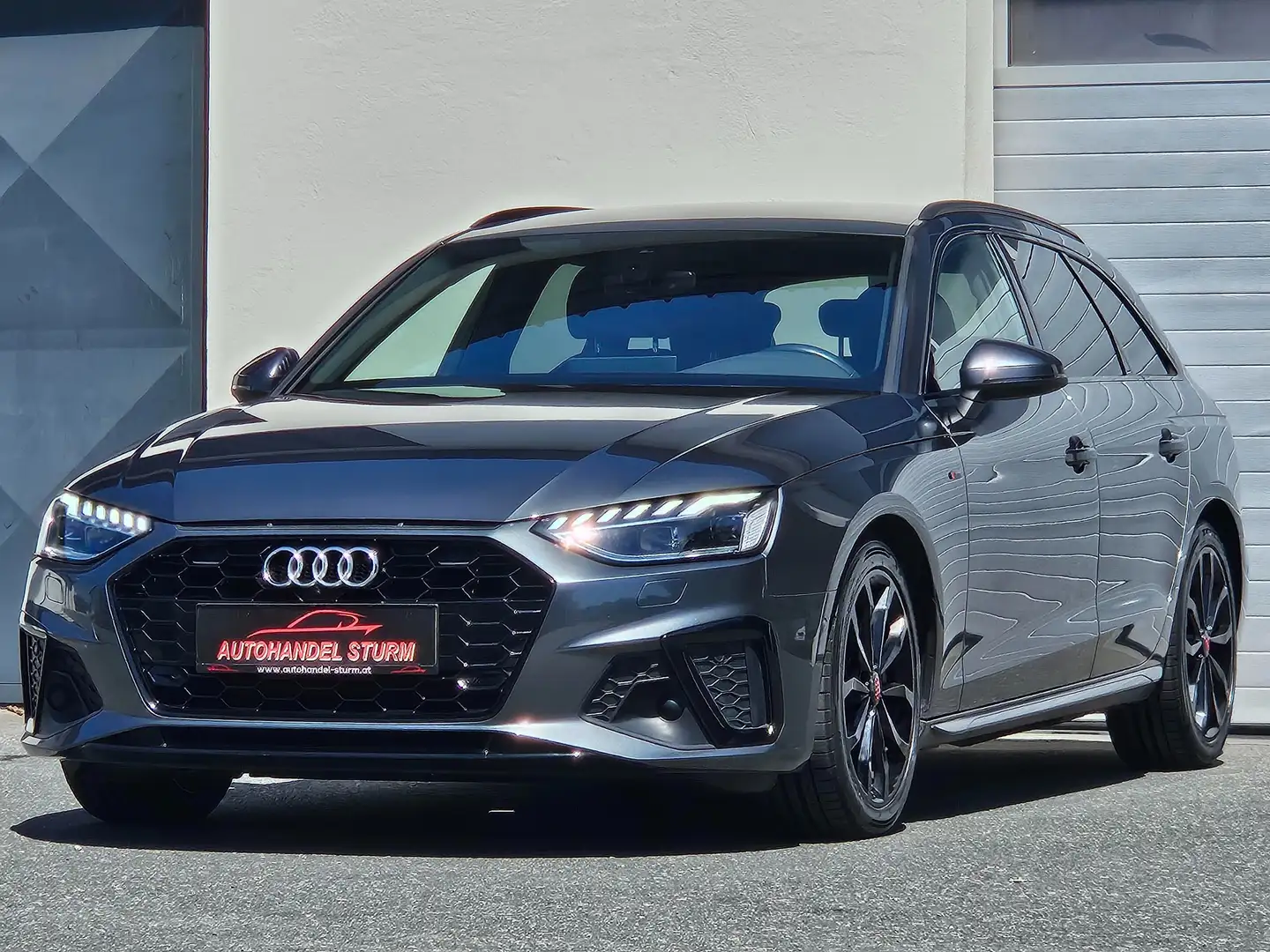 Audi A4 Av 40TDI Sline S-tr*Black*Matrix*Virtual*Top View* Grau - 2