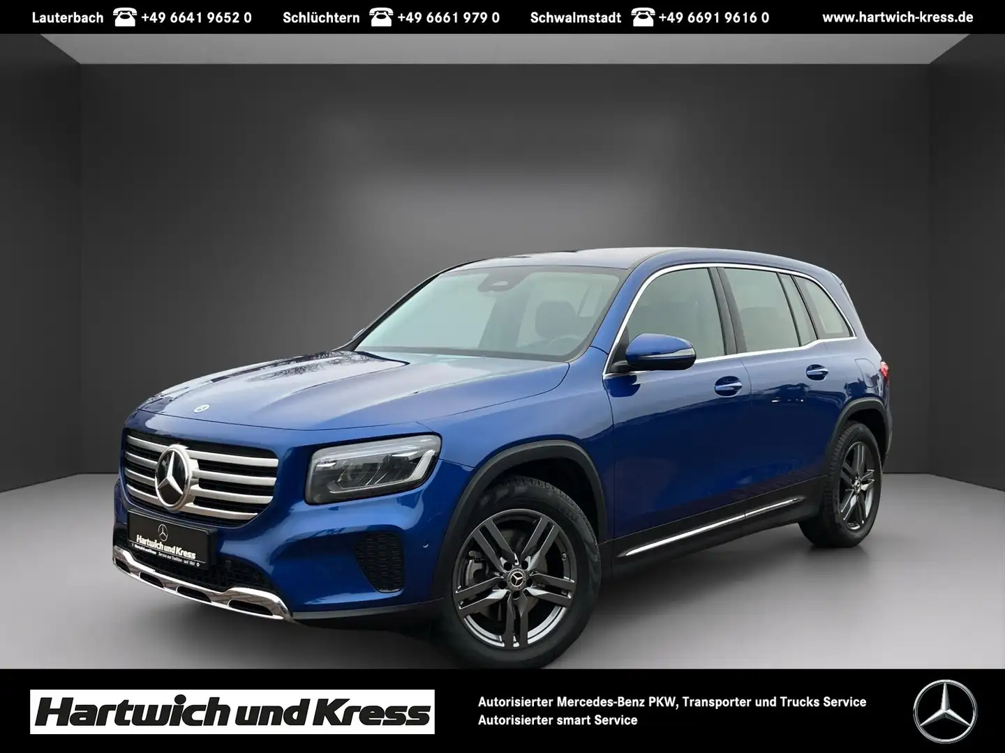 Mercedes-Benz GLB 200 GLB 200 d Progressive Line Advanced 4Matic+AHK+Sta Niebieski - 1