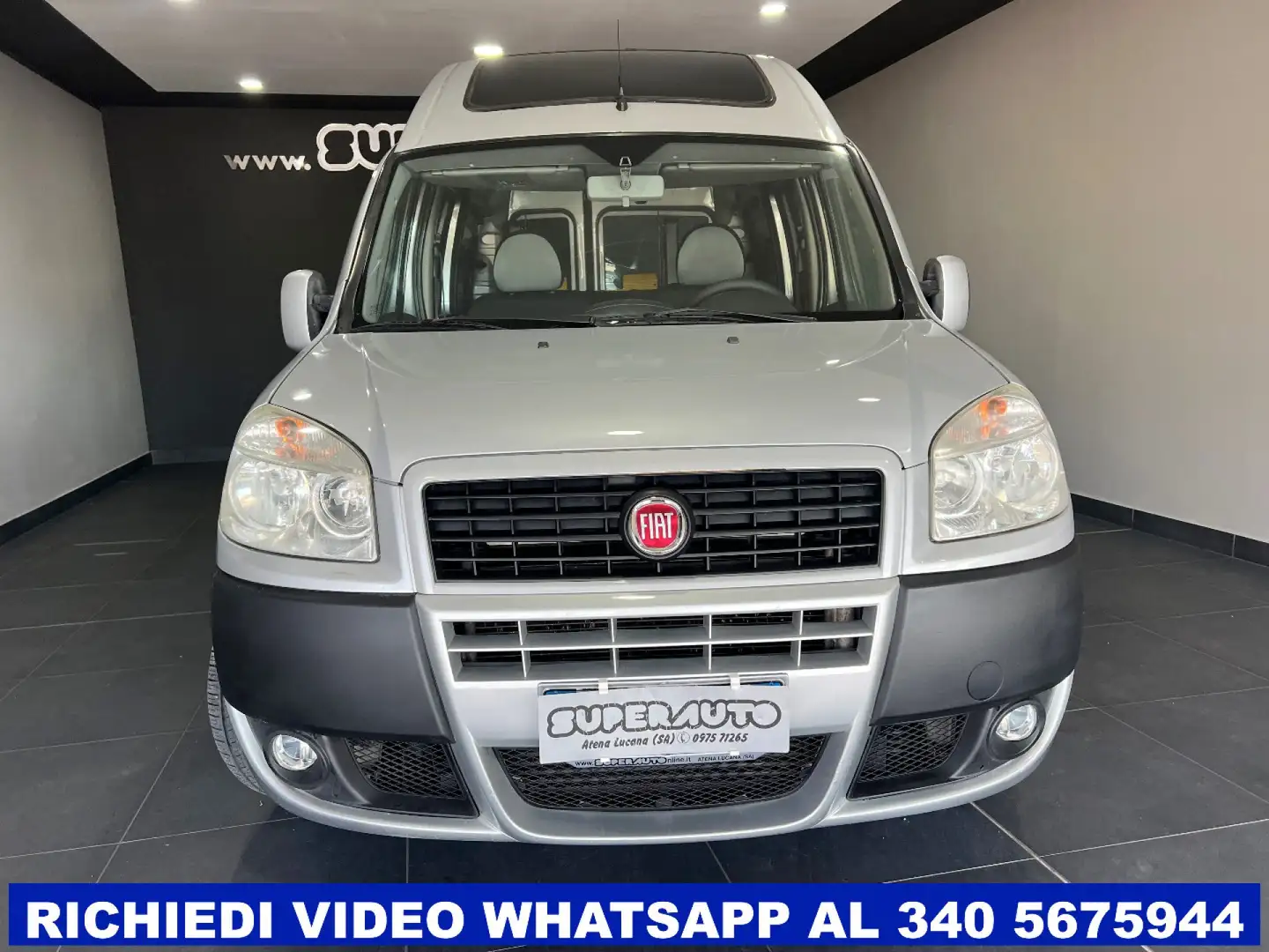 Fiat Doblo 1.3 Multijet TRASPORTO DISABILI Argento - 2