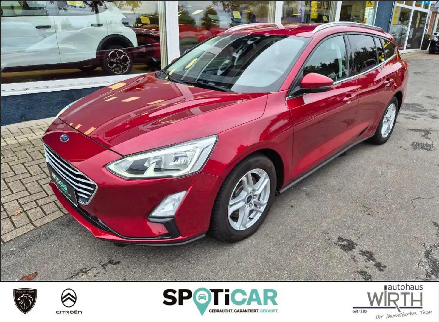 Ford Focus Turnier 1.0 EcoBoost COOL&CONNECT AHK Rot - 1