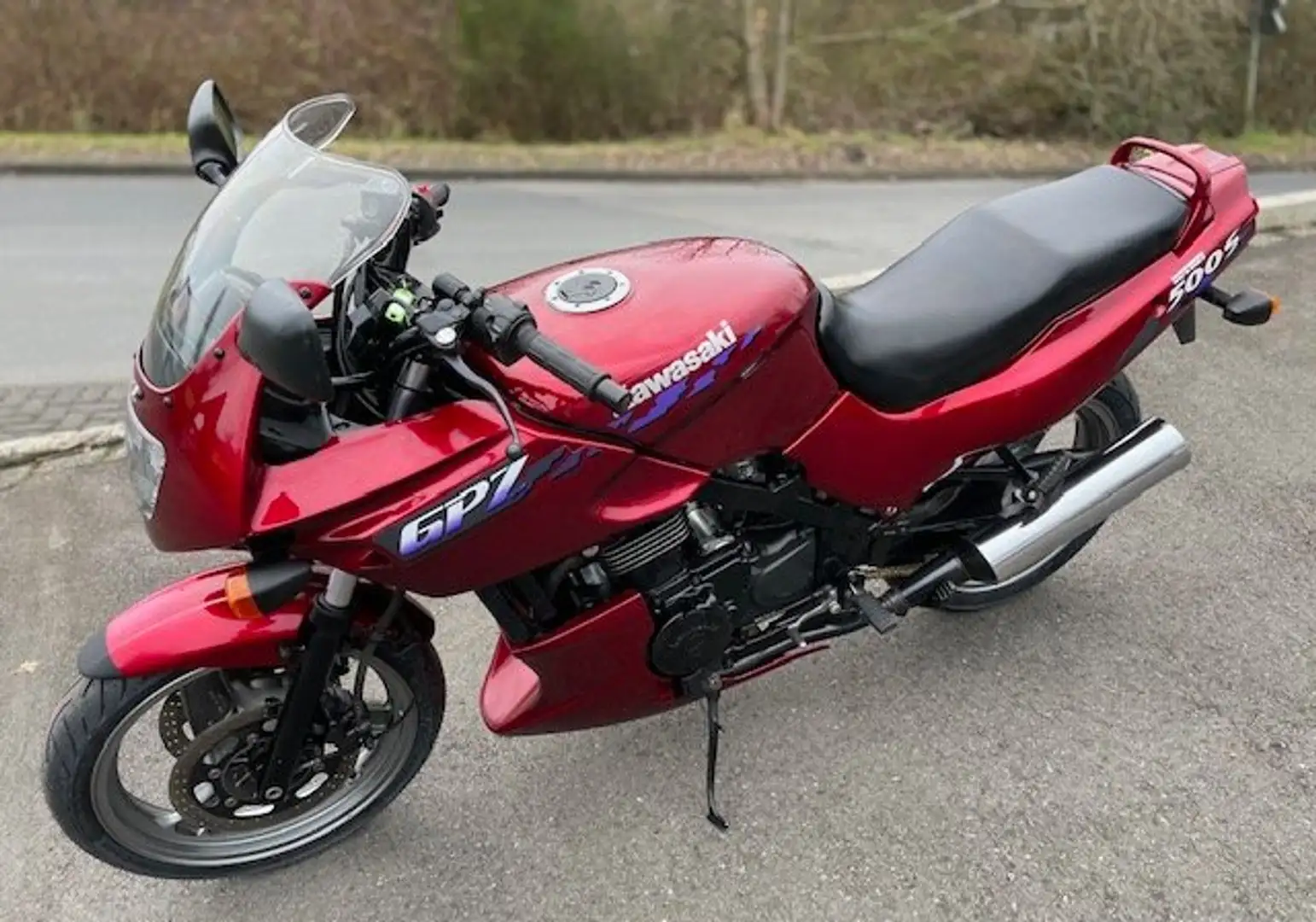 Kawasaki GPZ 500 S Große Inspektion neu Rot - 1