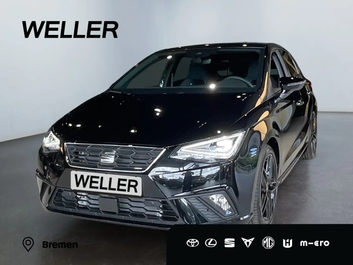 SEAT Ibiza 1.0 TSI DSG FR Black Edition *Navi*LED*CAM* Schwarz - 1